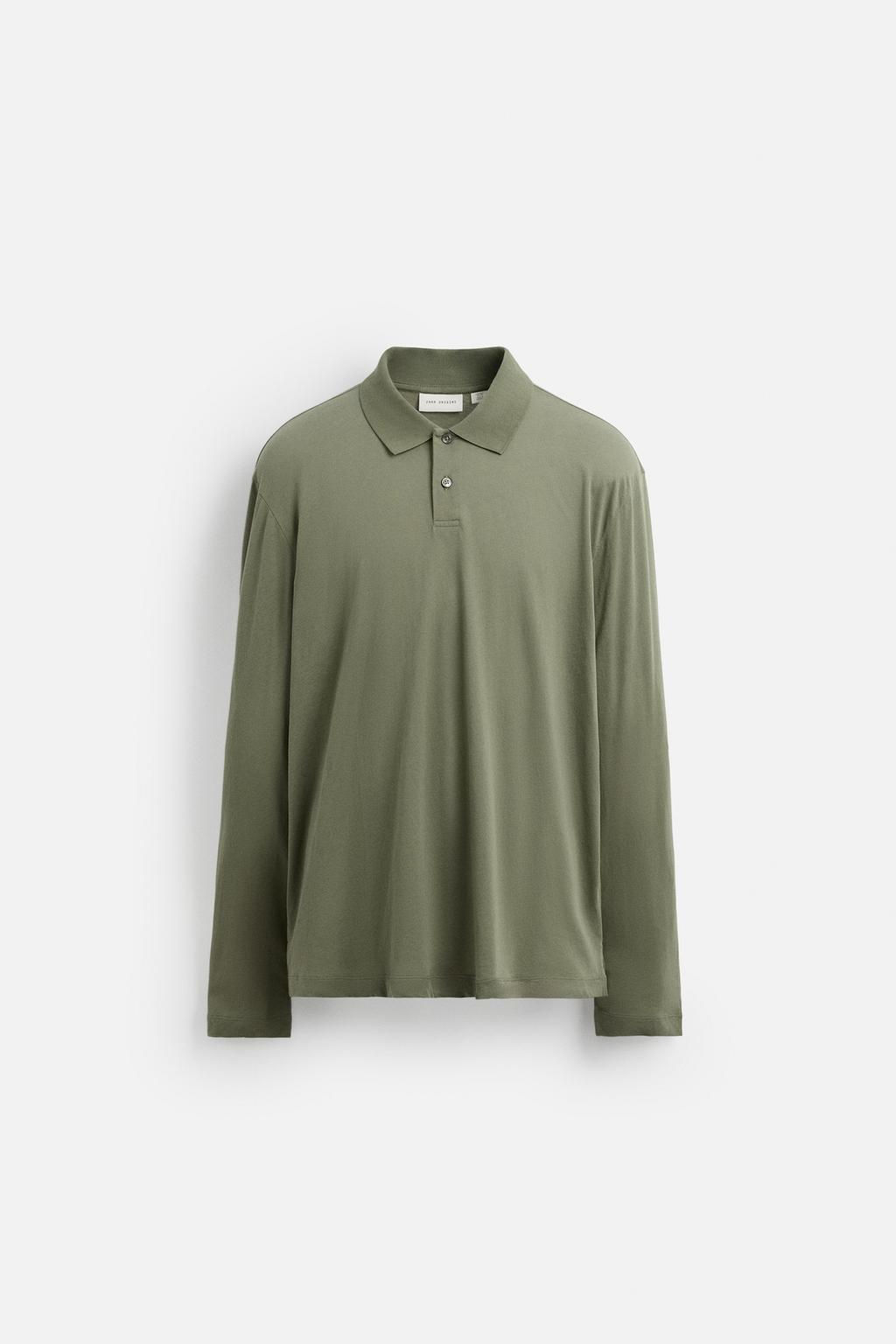 LIGHTWEIGHT COTTON POLO SHIRT - Zara фото 15