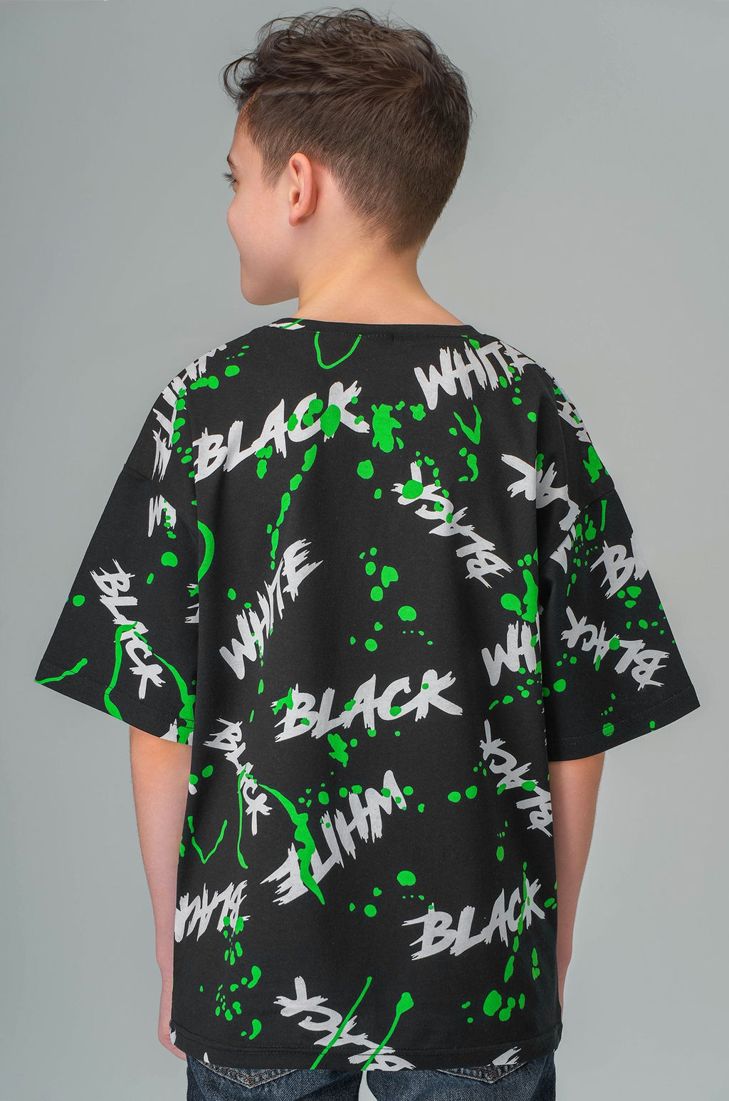 Детская футболка оверсайз Happyfox