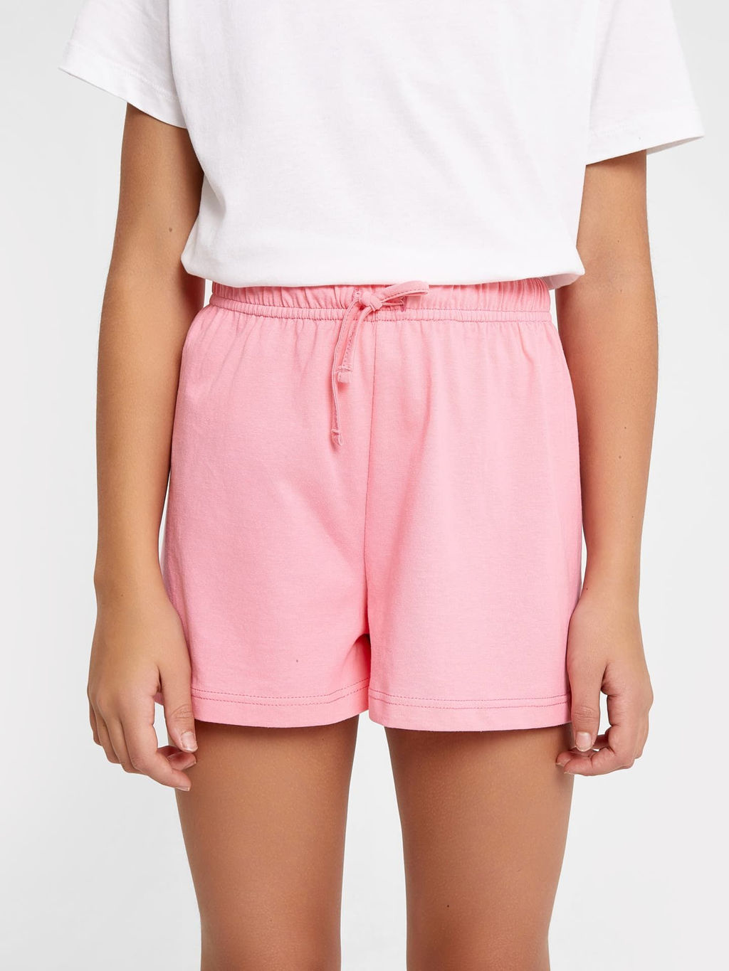 Шорты для девочек в розовом оттенке - Mark formelle фото 2