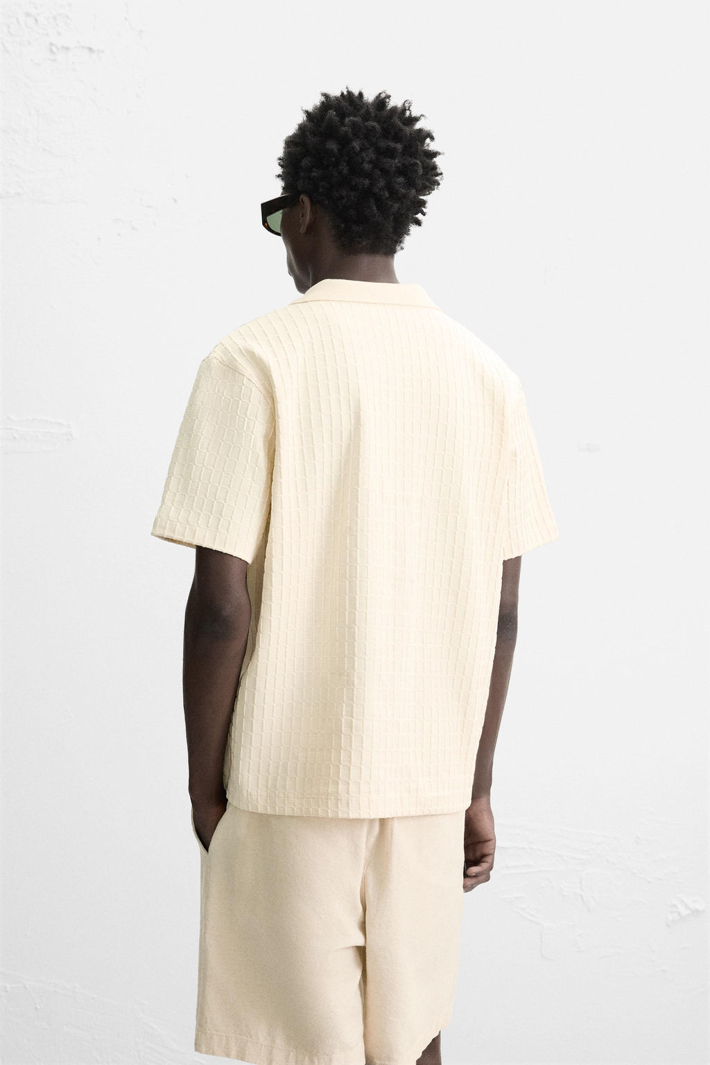 TEXTURED POLO SHIRT - Zara фото 3