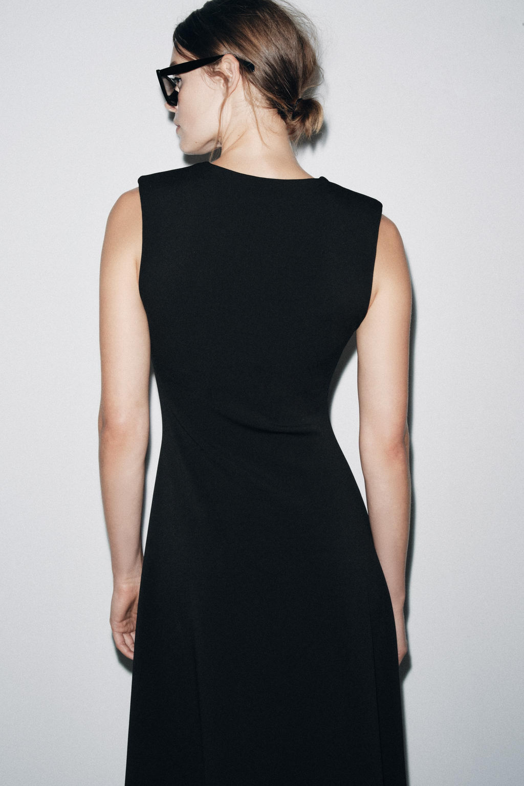 CREPE MIDI DRESS - Zara фото 6