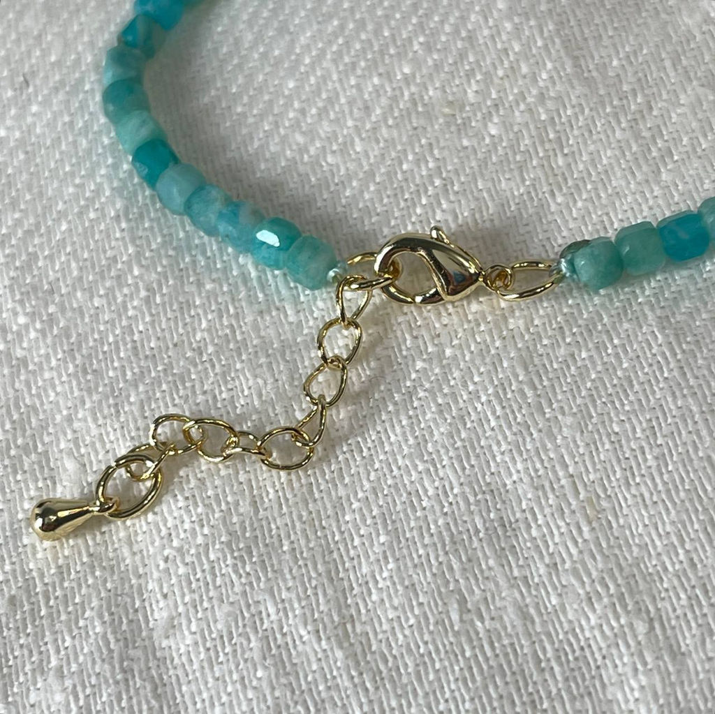 Браслет из Амазонита 18 см +