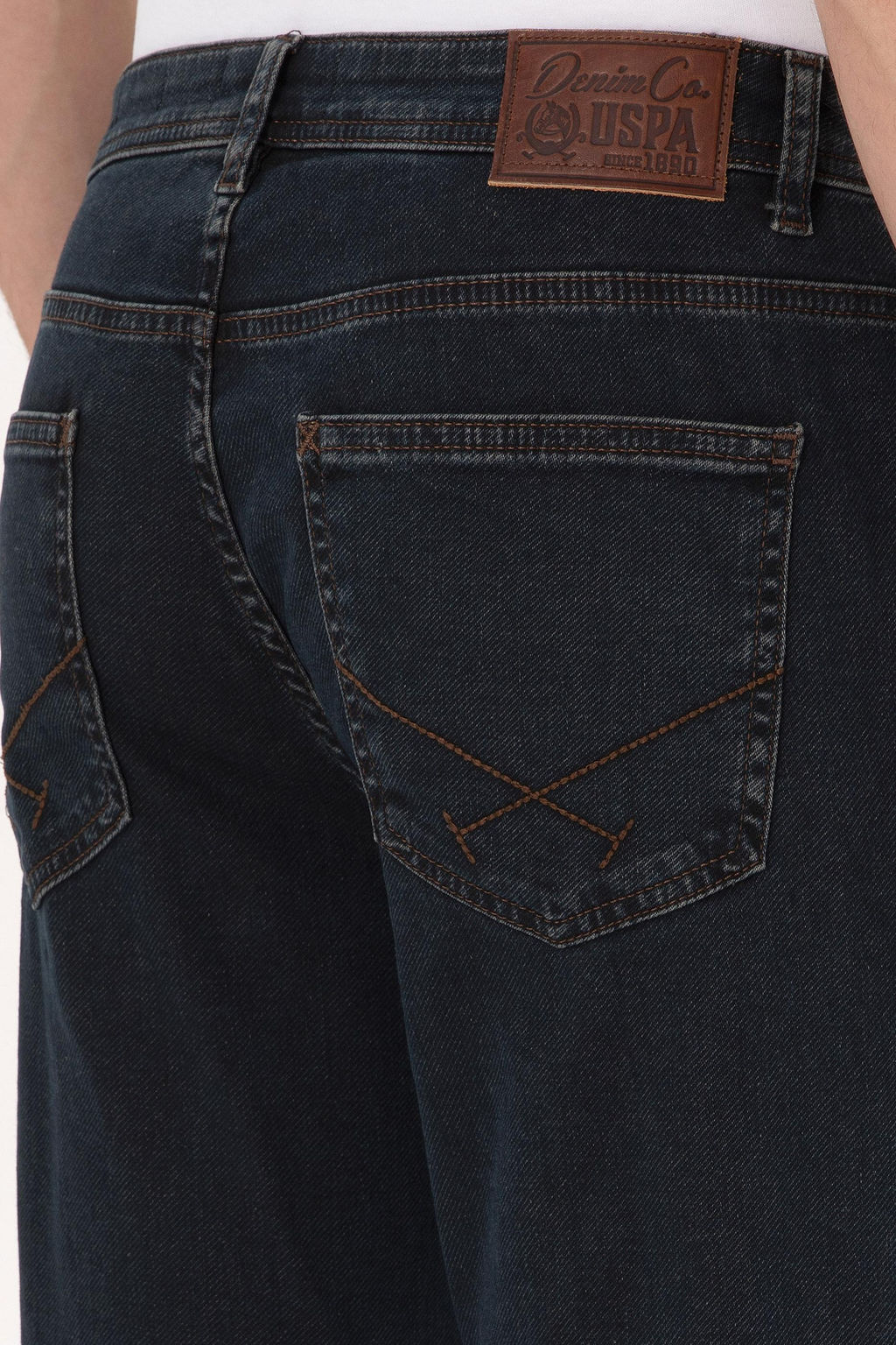 Erkek Kahverengi Jean Pantolon - U.s. polo assn фото 6