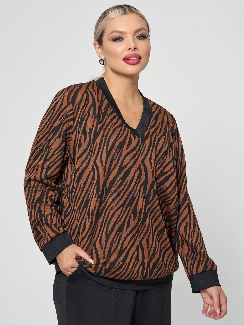 Костюм 0001-3а коричневый