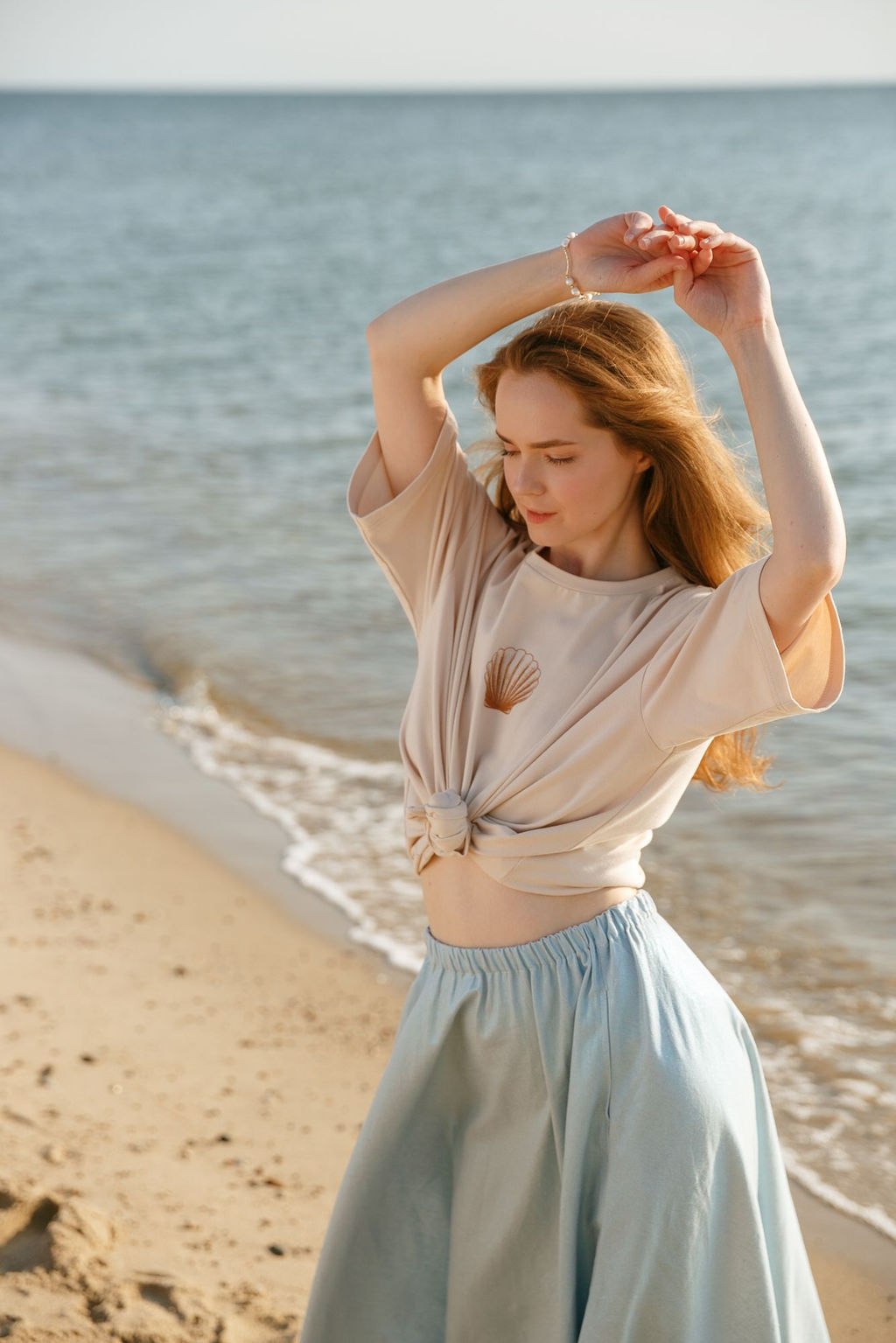 Футболка женская Sand - Captain's mate фото 6