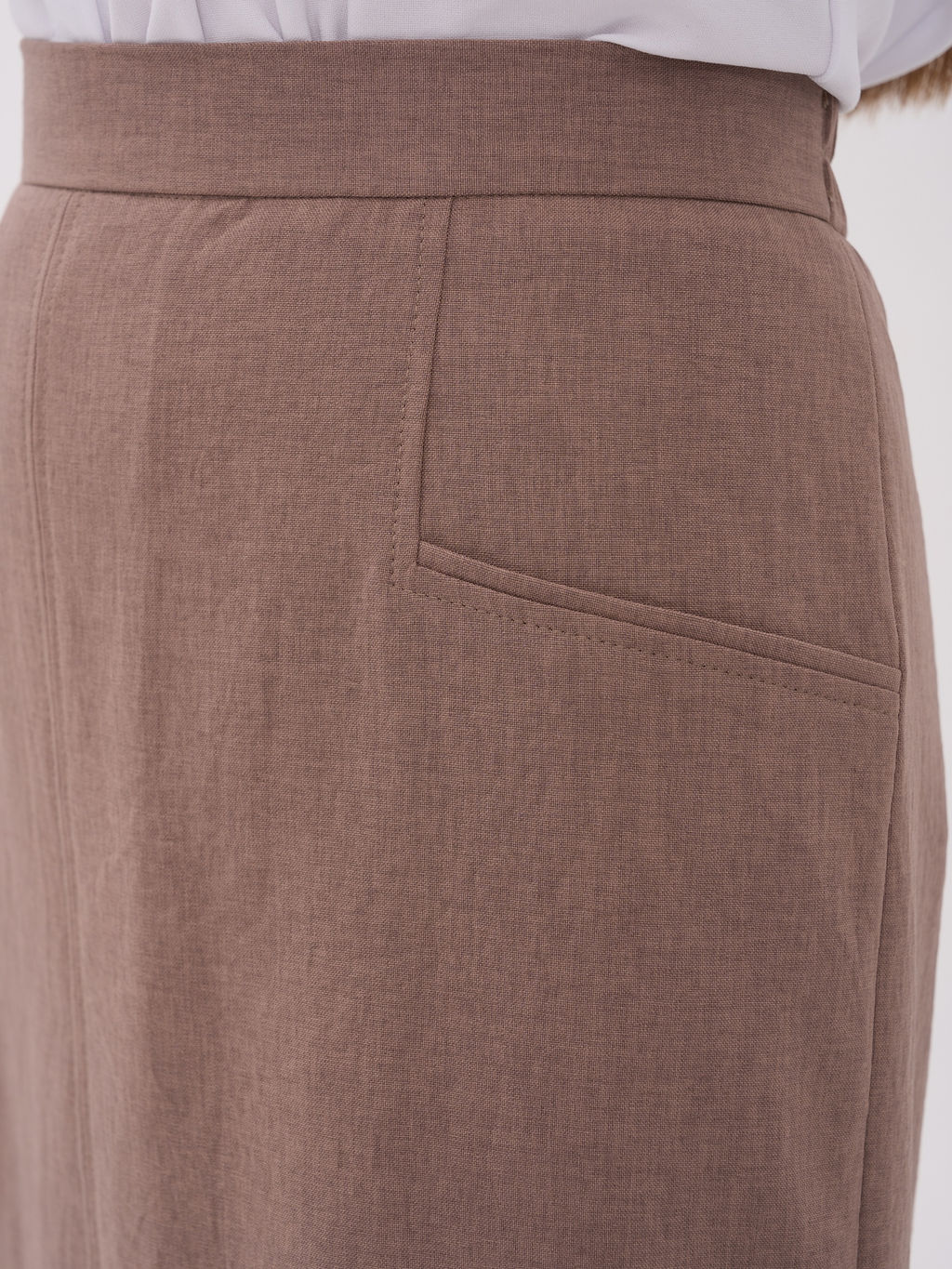 льняная юбка ЛЕН с ВИСКОЗОЙ - Трика фото 4