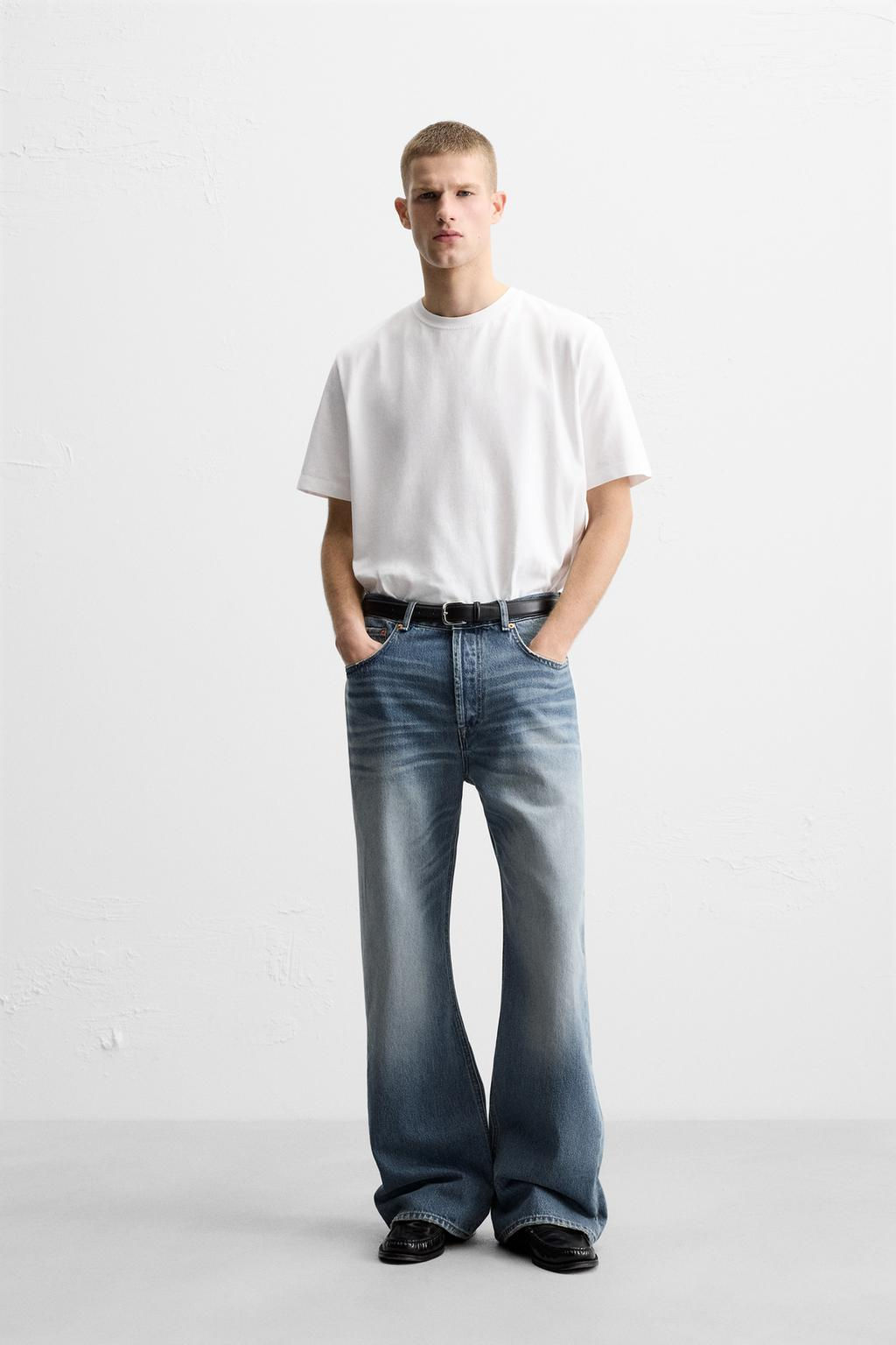 BAGGY FLARE FIT JEANS