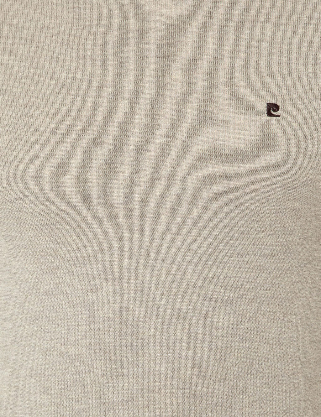 Kum Melanj Slim Fit Bal_k__ Yaka Basic Triko Kazak - Pierre cardin фото 6
