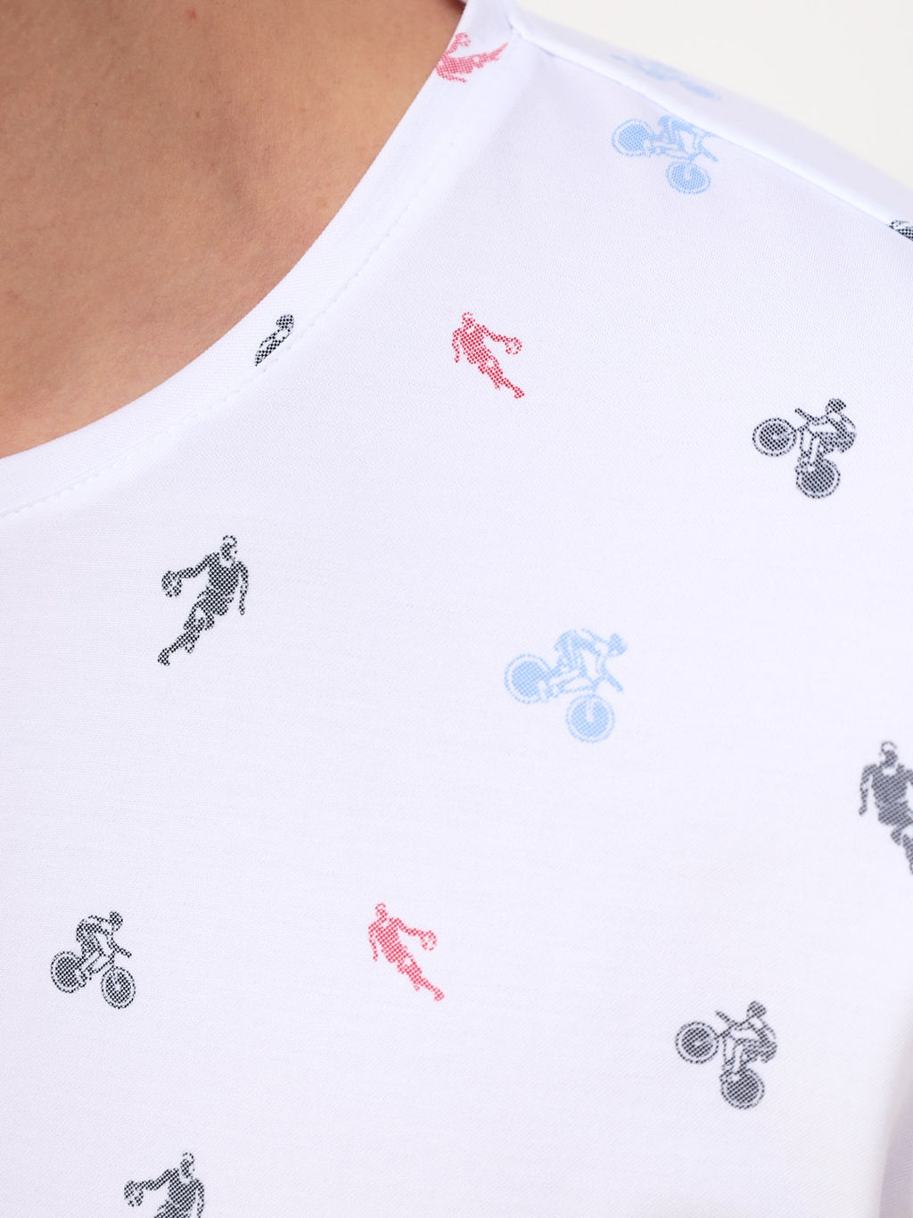 Футболка мужская короткий рукав GREG G145-PP4T-LT1857 (белый)  фото 2