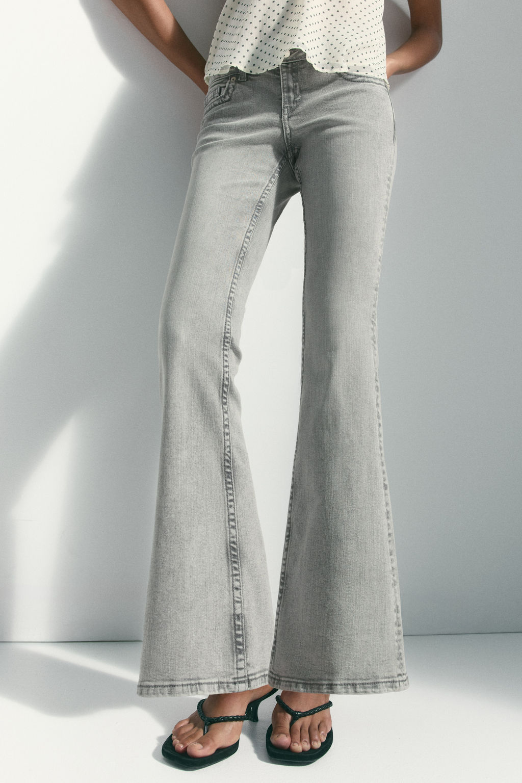 Flared Low Waist Jeans - H&m фото 8