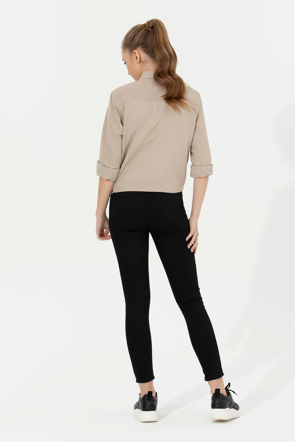 Женские черные брюки Неожиданная скидка в корзине - U.s. polo assn фото 4