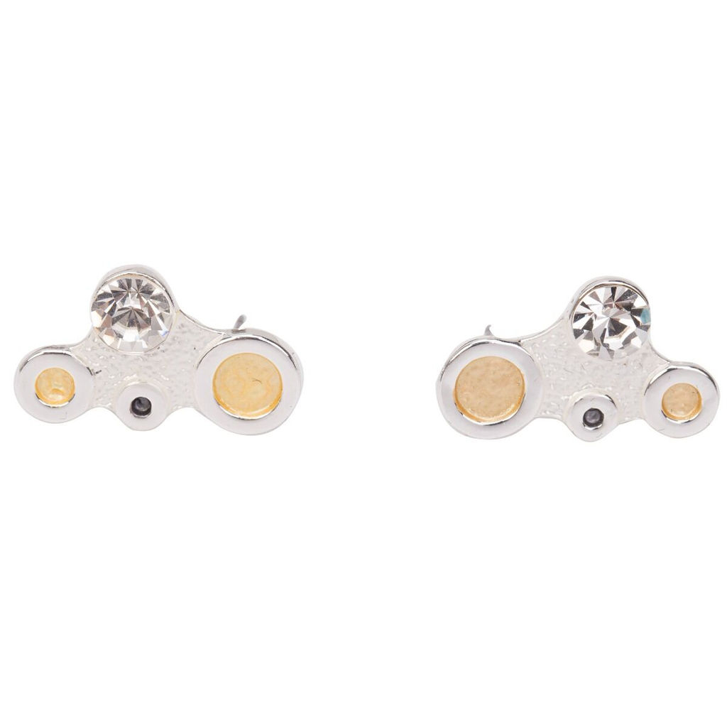 Серьги с гальваническим покрытием из серебра - Модные истории фото 3