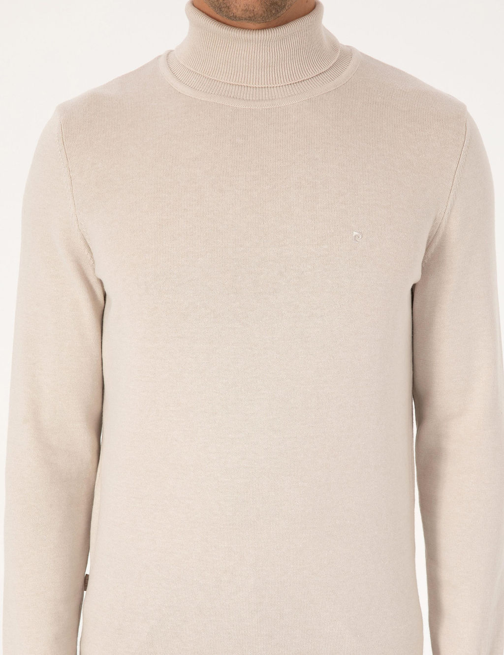 Ta_ Slim Fit Bal_k__ Yaka Basic Triko Kazak - Pierre cardin фото 6