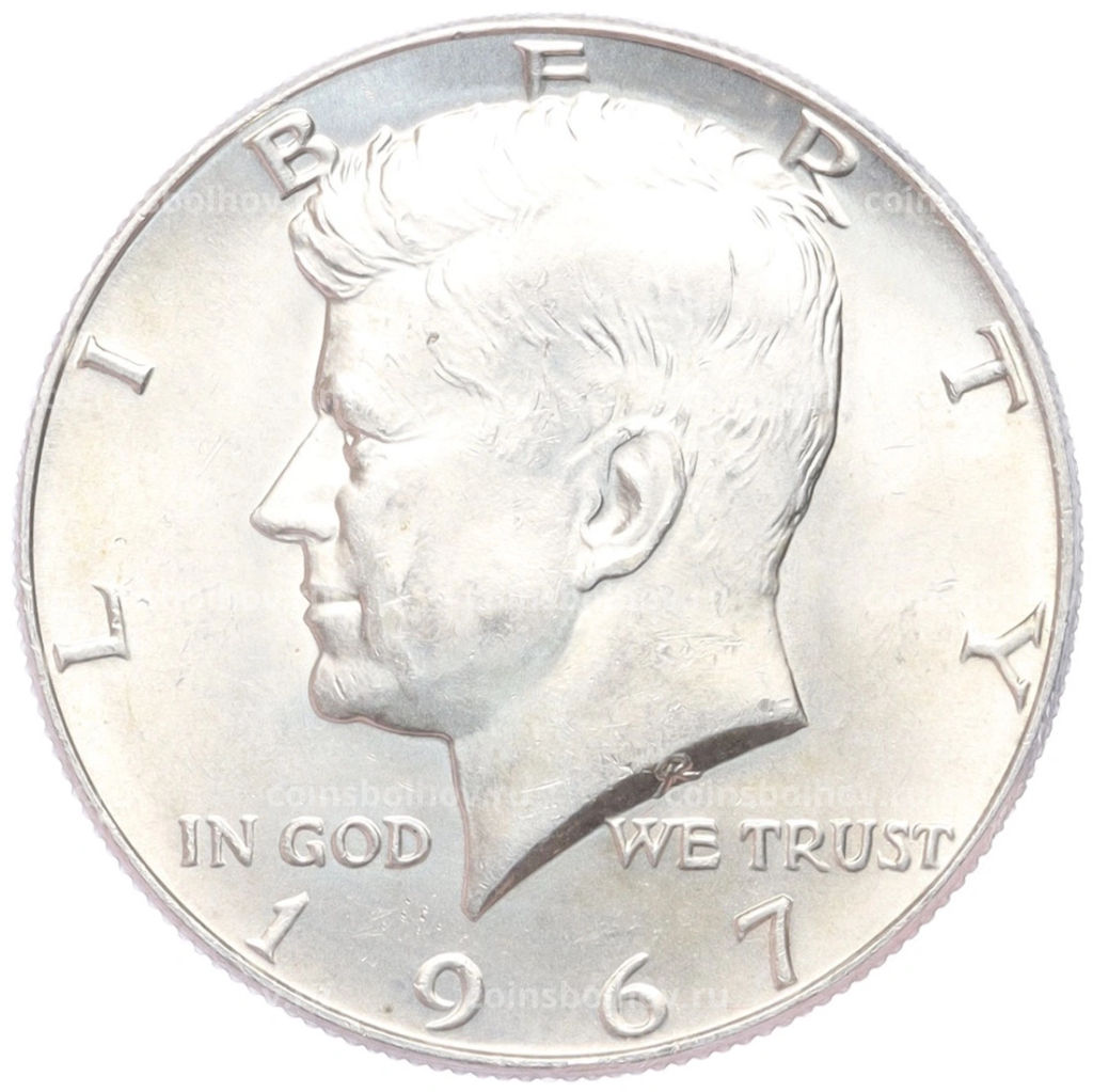 1/2 доллара (50 центов) 1967 года США