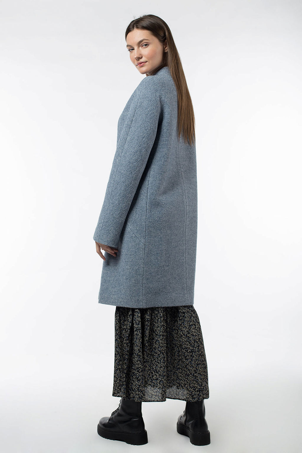 Пальто женское демисезонное - El podio фото 7