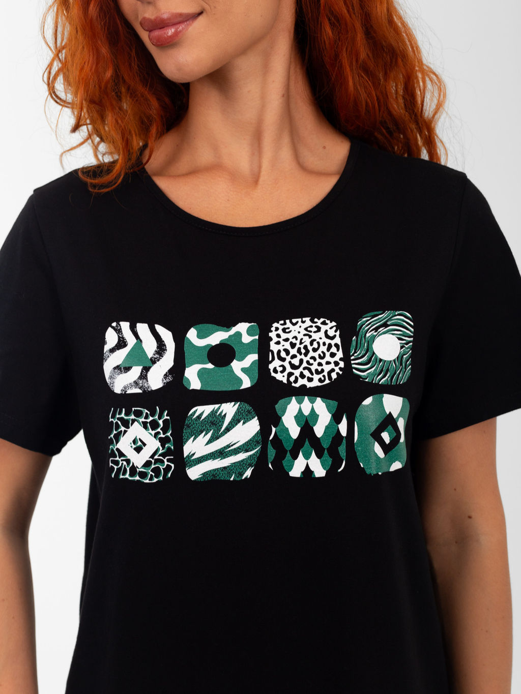 Пижама женская кулирка с брюками "МАМБА" ЗЕЛЕНЬ