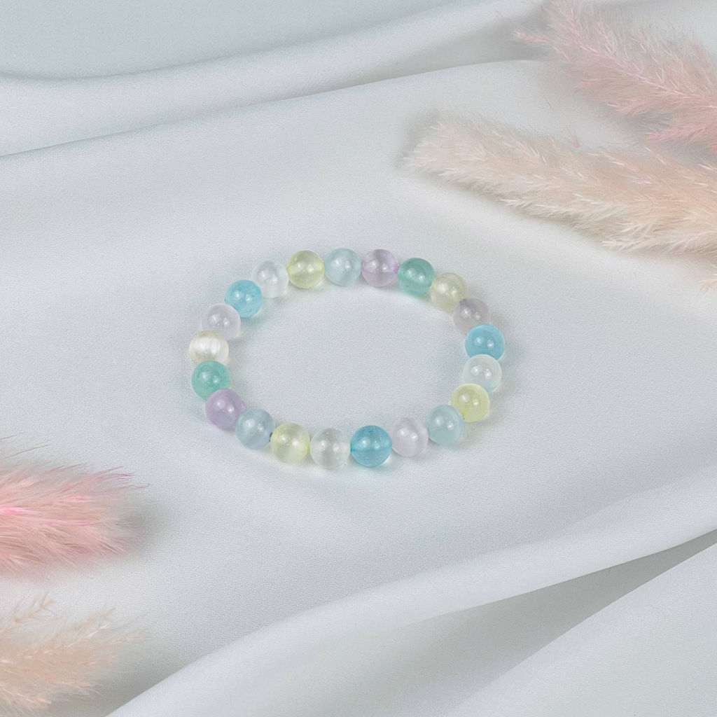 Браслет из Селенита тон.