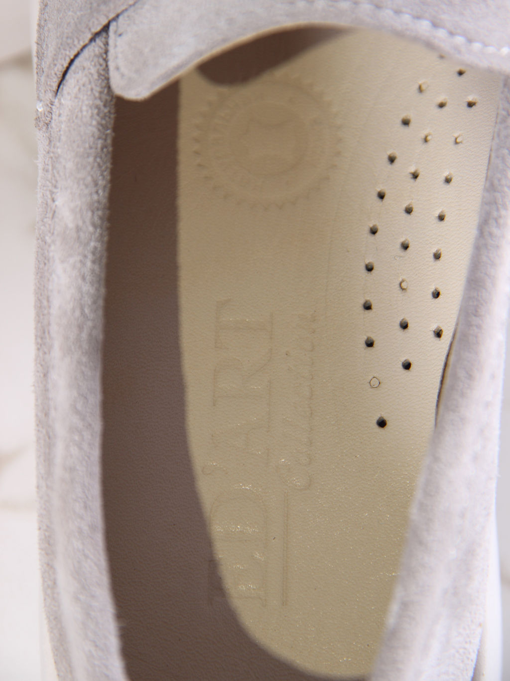 Лоферы туфли 176.1593be.Каменный замша