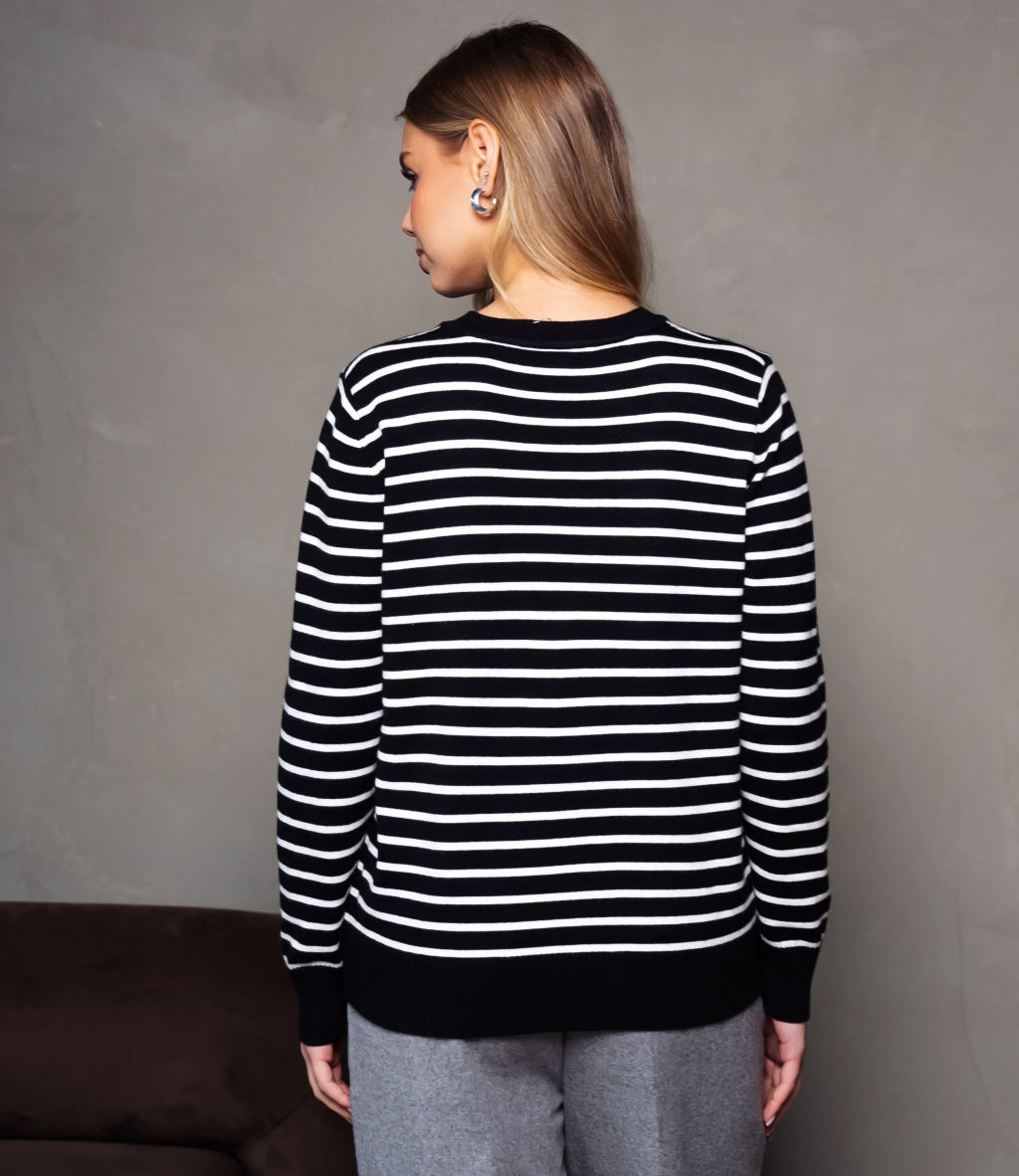 Джемпер #КТ712, чёрный - Dommod фото 3