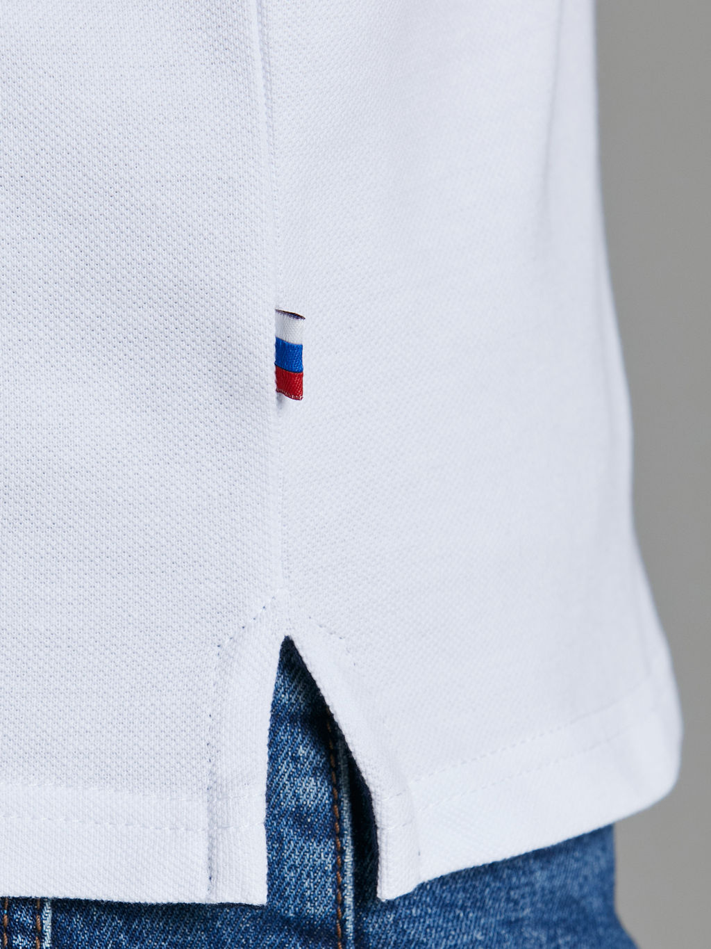 Поло мужское RUSSIA 65M-RR-1497 RED-N-ROCKS