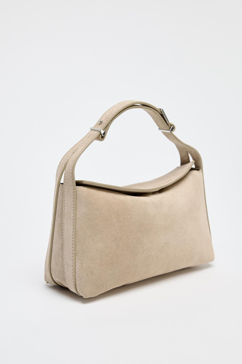 SPLIT SUEDE MINI HANDBAG - Zara фото 3