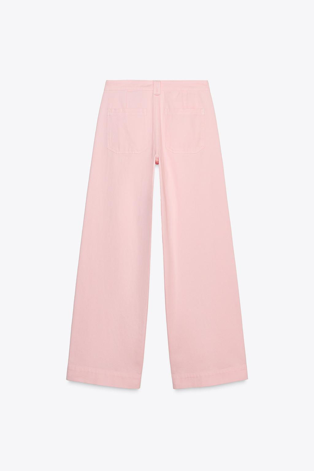 Z1975 HIGH-WAIST WIDE-LEG JEANS - Zara фото 5