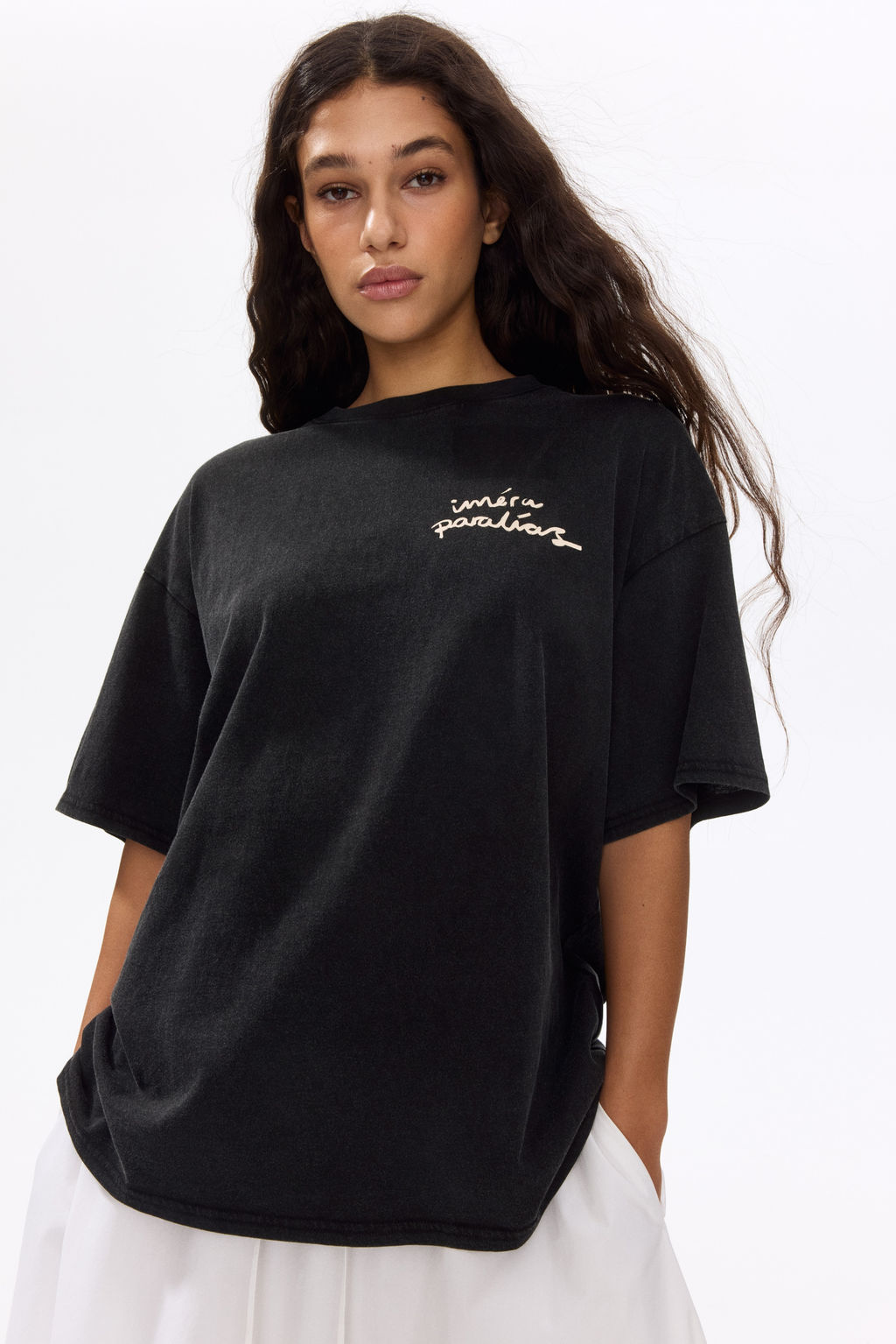 Camiseta oversize con motivo estampado - H&m фото 13