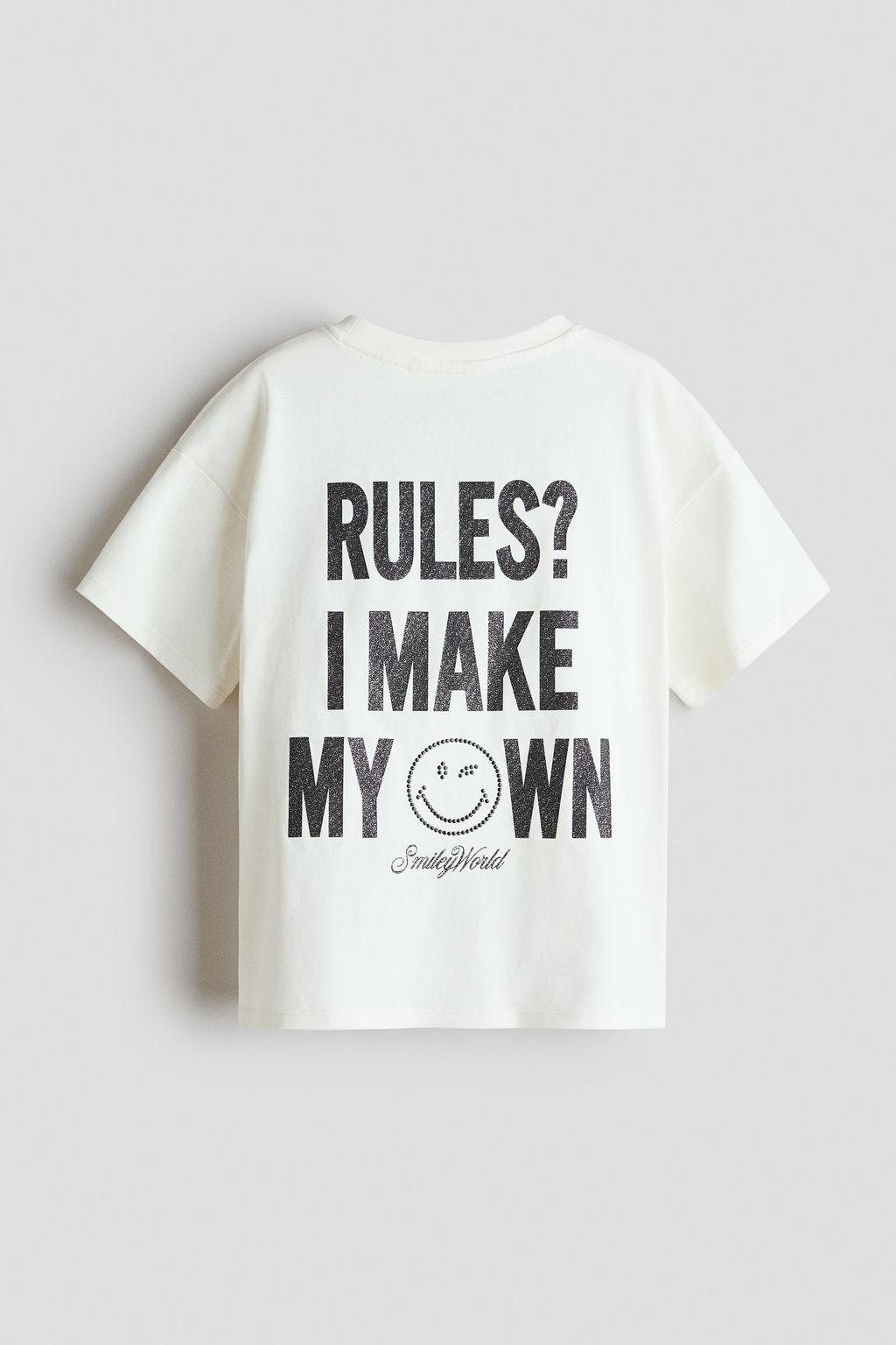 Camiseta estampada de algod?n - H&m фото 10
