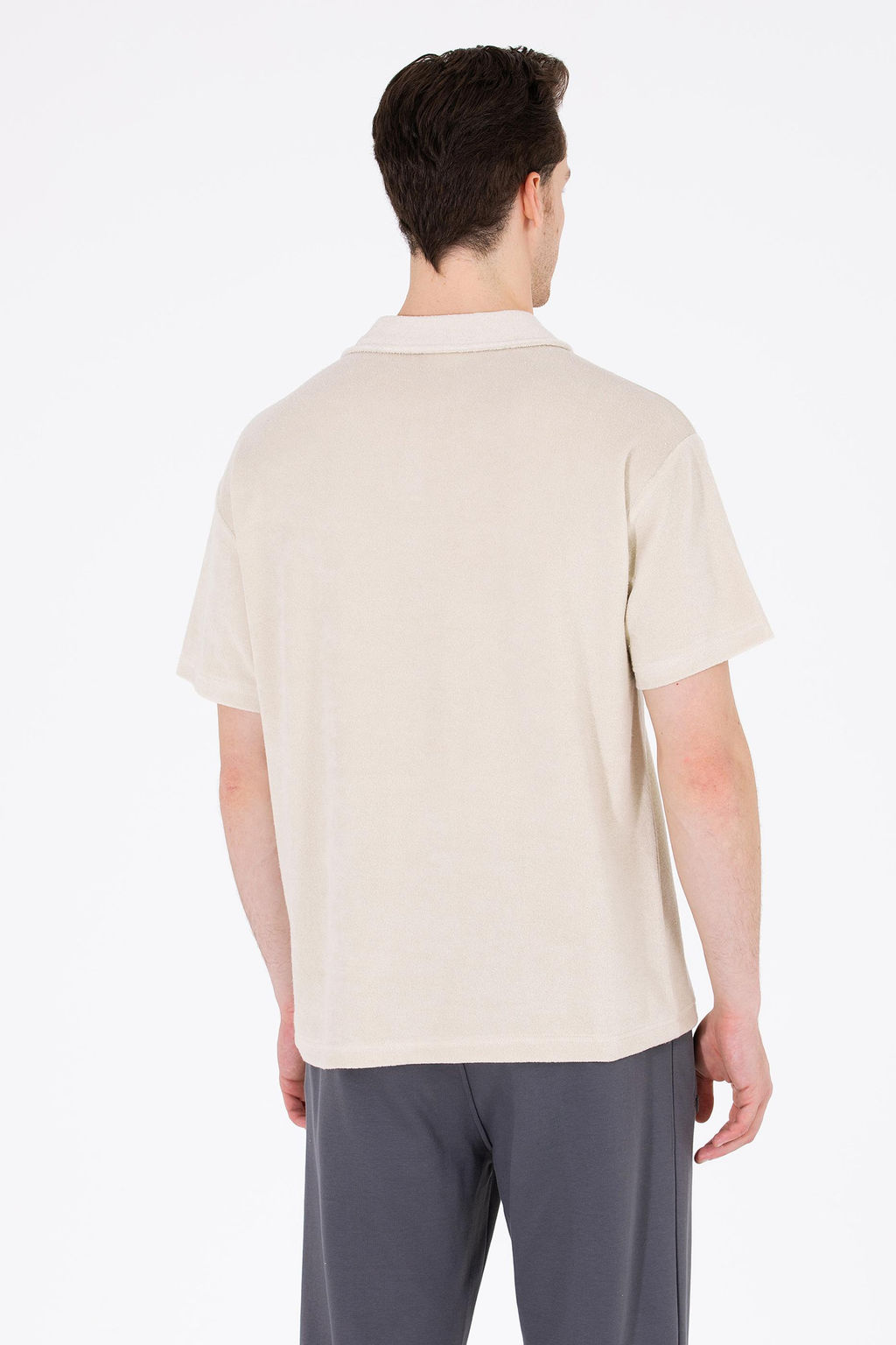 U. S. Polo Assn Мужская футболка Stone Comfort с воротником-поло - U.s. polo assn фото 6
