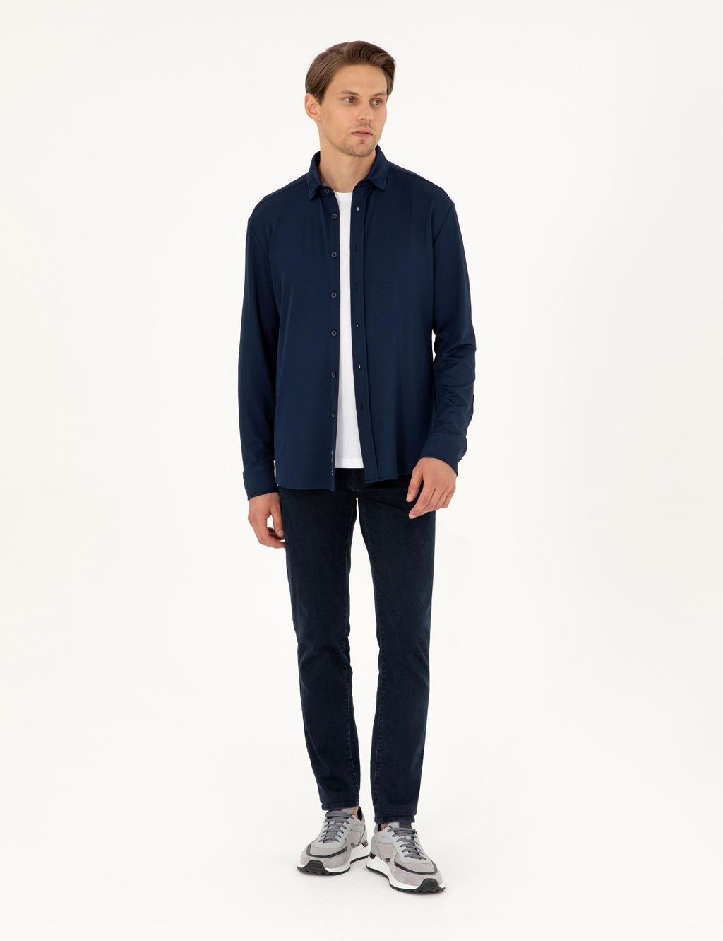 Lacivert Slim Fit _rme G_mlek - Pierre cardin фото 4