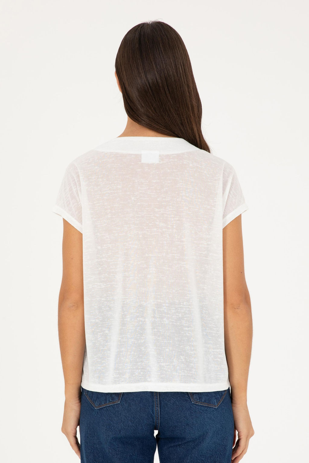 U. S. Polo Assn / Женская футболка цвета экрю - U.s. polo assn фото 5