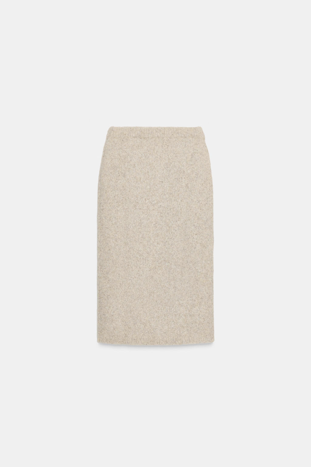 BRUSHED EFFECT KNIT MIDI SKIRT - Zara фото 3