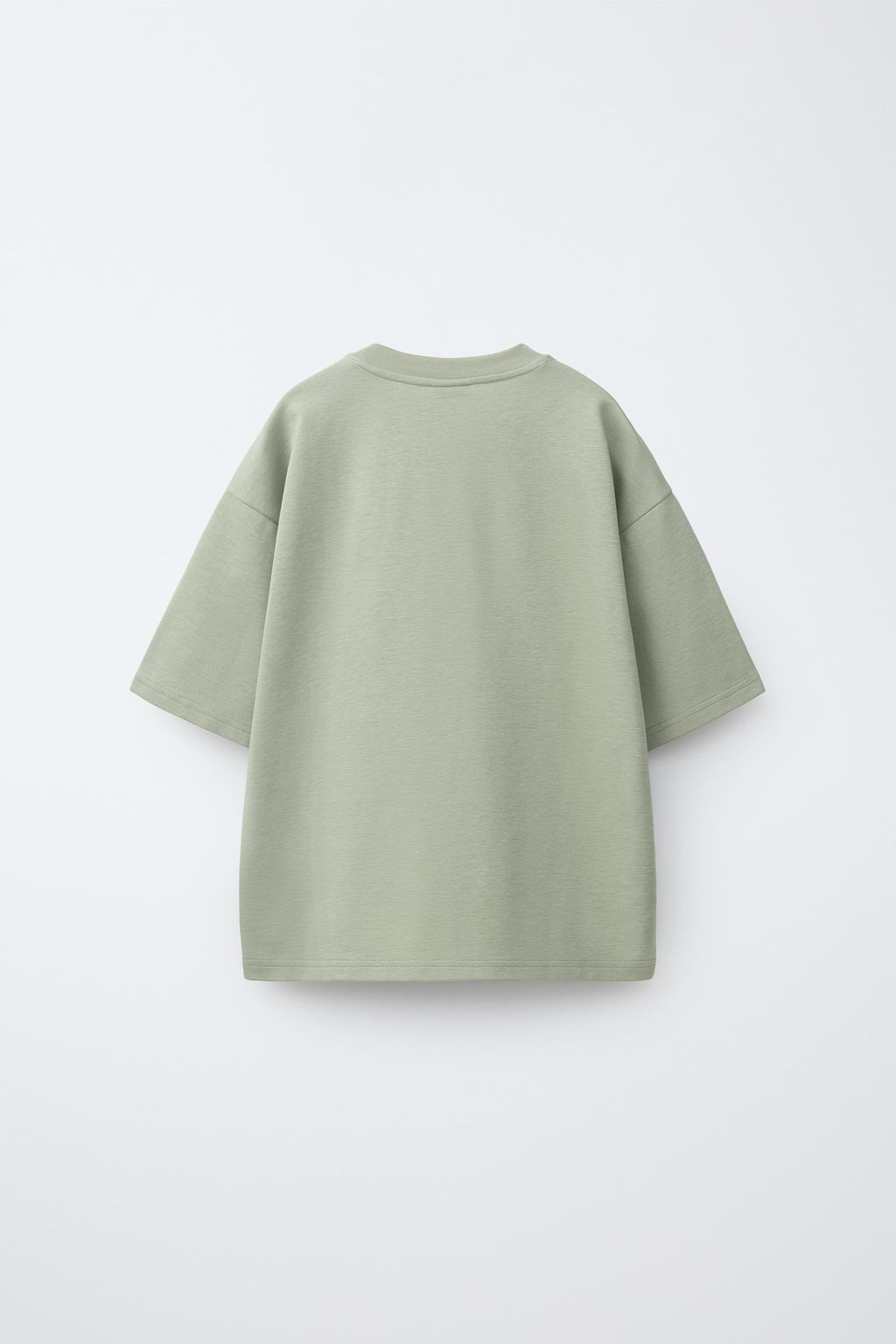 CAMISETA LISA INTERLOCK / Gris topo
