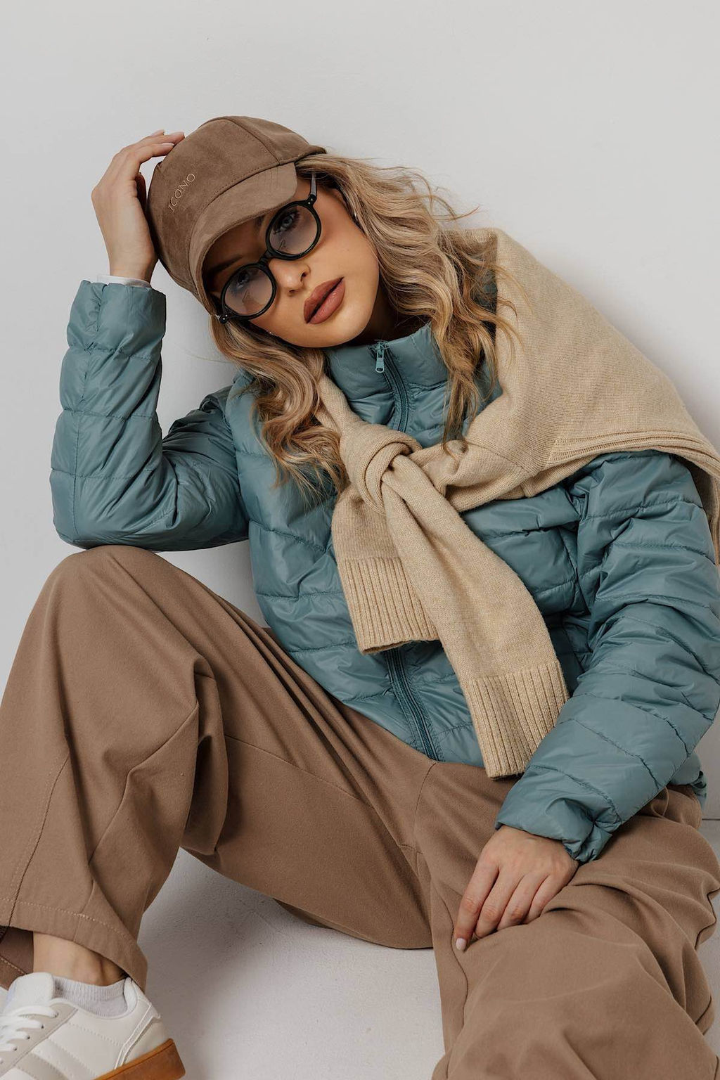 Жакет женский 2005/03/Бирюзовый - Rise фото 8