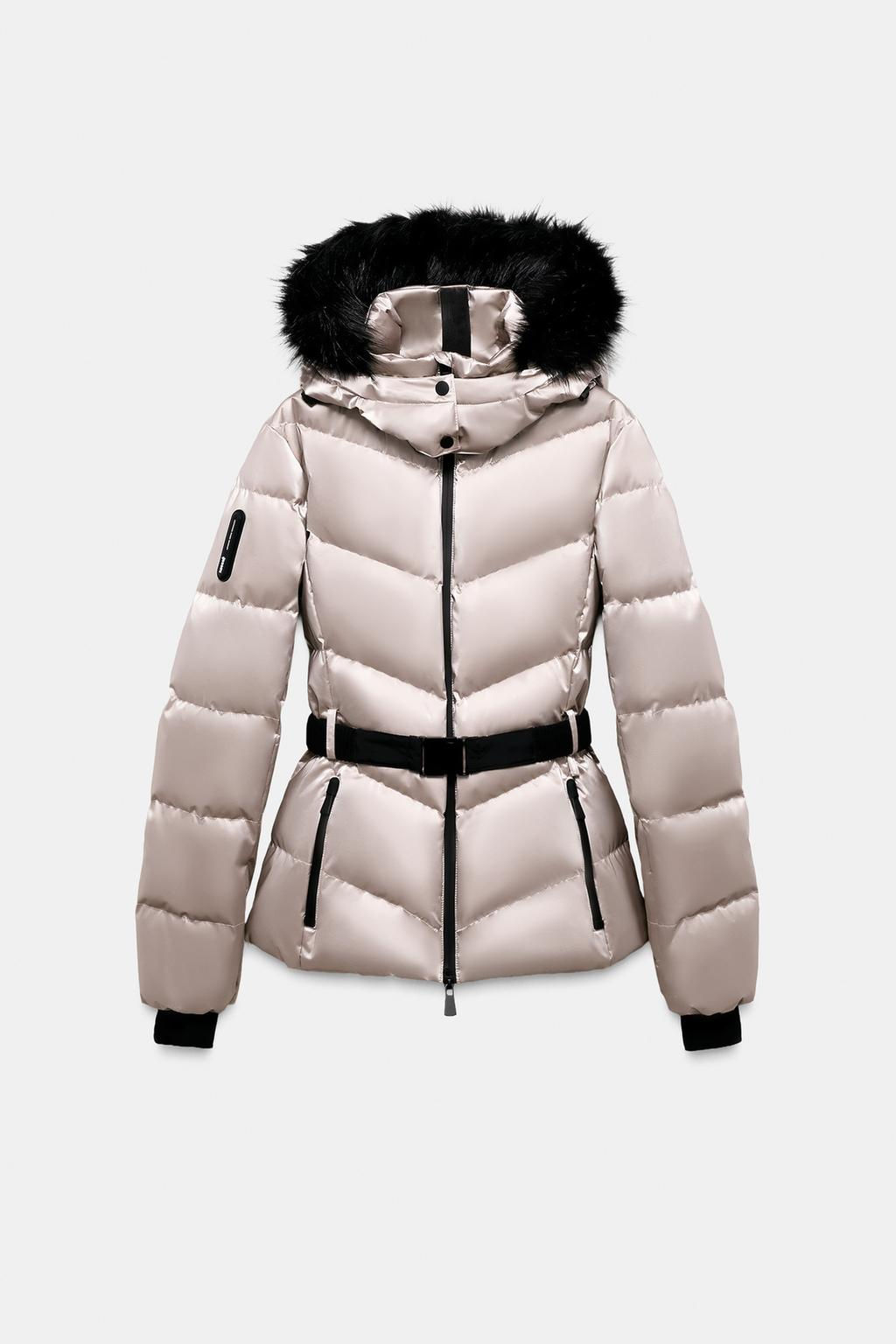 WATER-RESISTANT WINDPROOF DOWN PUFFER JACKET RECCO® TECHNOLOGY SKI COLLECTION, CHARACTERISTICS - Zara фото 9