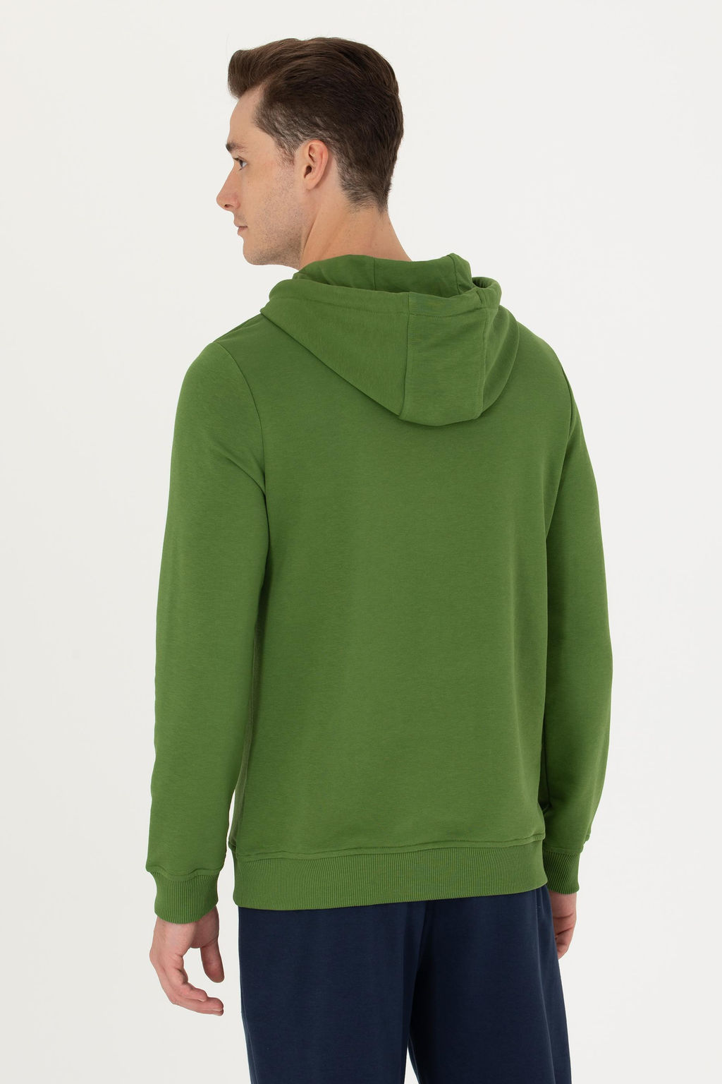 Мужской зеленый базовый свитшот Неожиданная скидка в корзине - U.s. polo assn фото 12