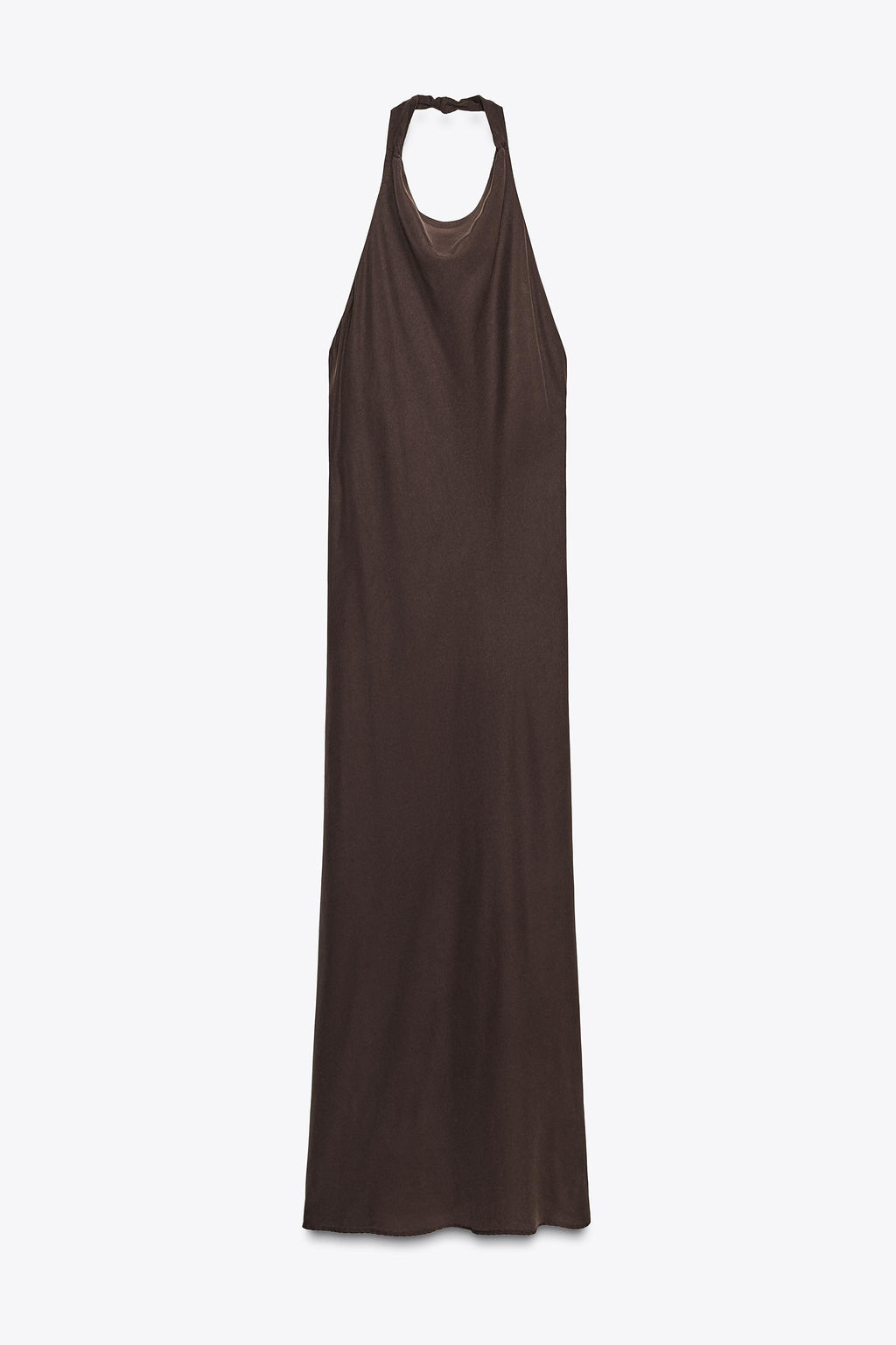 FLOWING HALTER DRESS - Zara фото 14