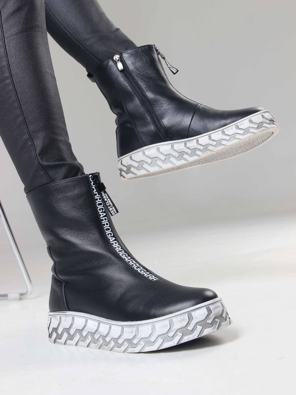 Ботинки 365.L.icebergw. black/Мех