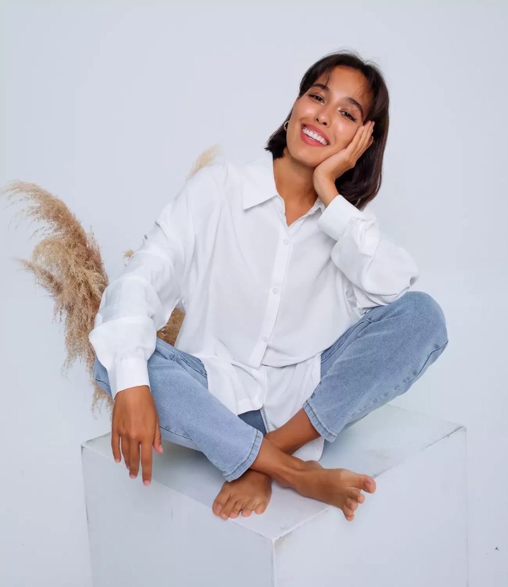 Рубашка #КТ3160 (5), белый - Dommod фото 2