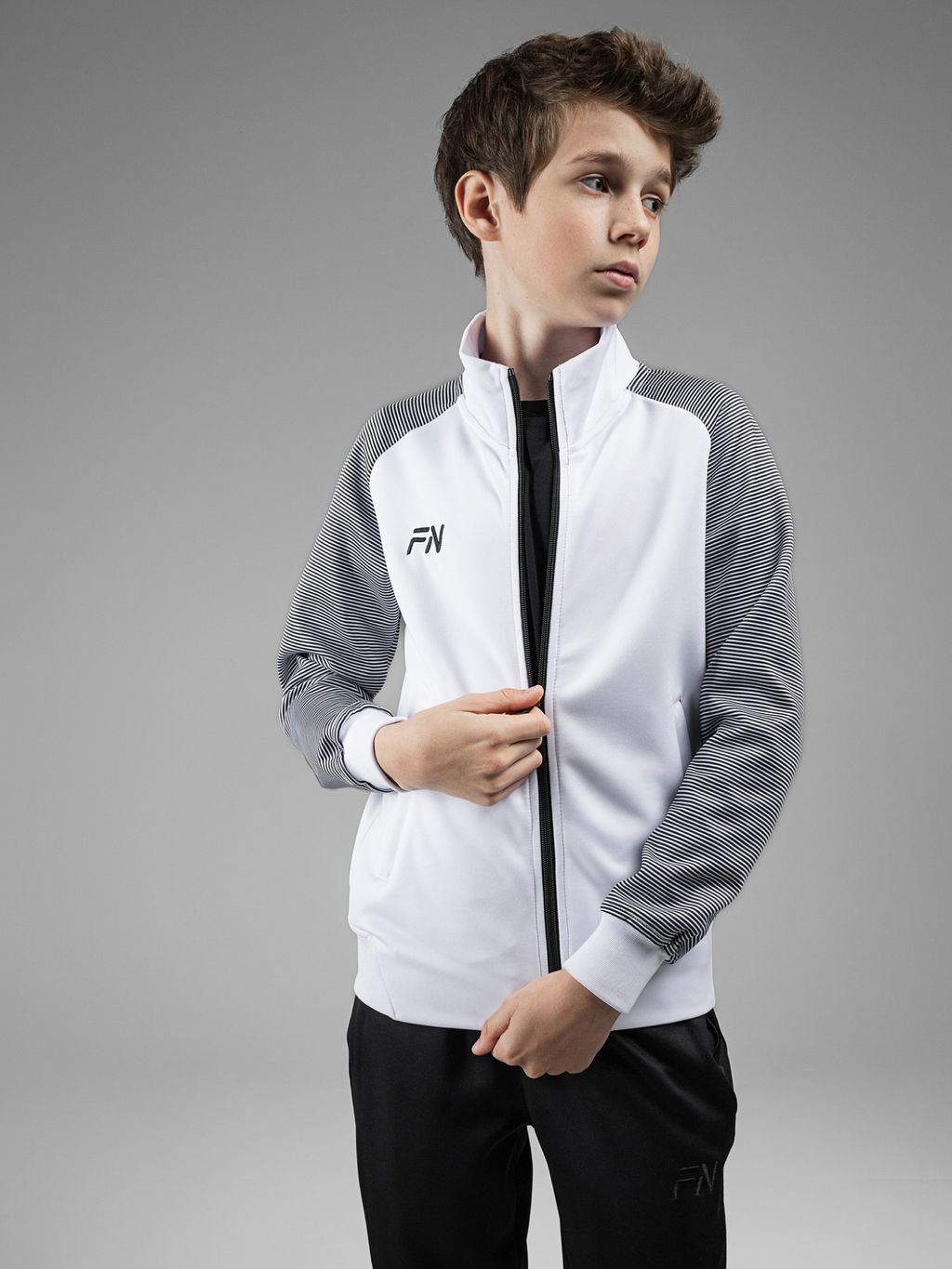 Детский спортивный костюм FN Dynamic Kid (White/Black)