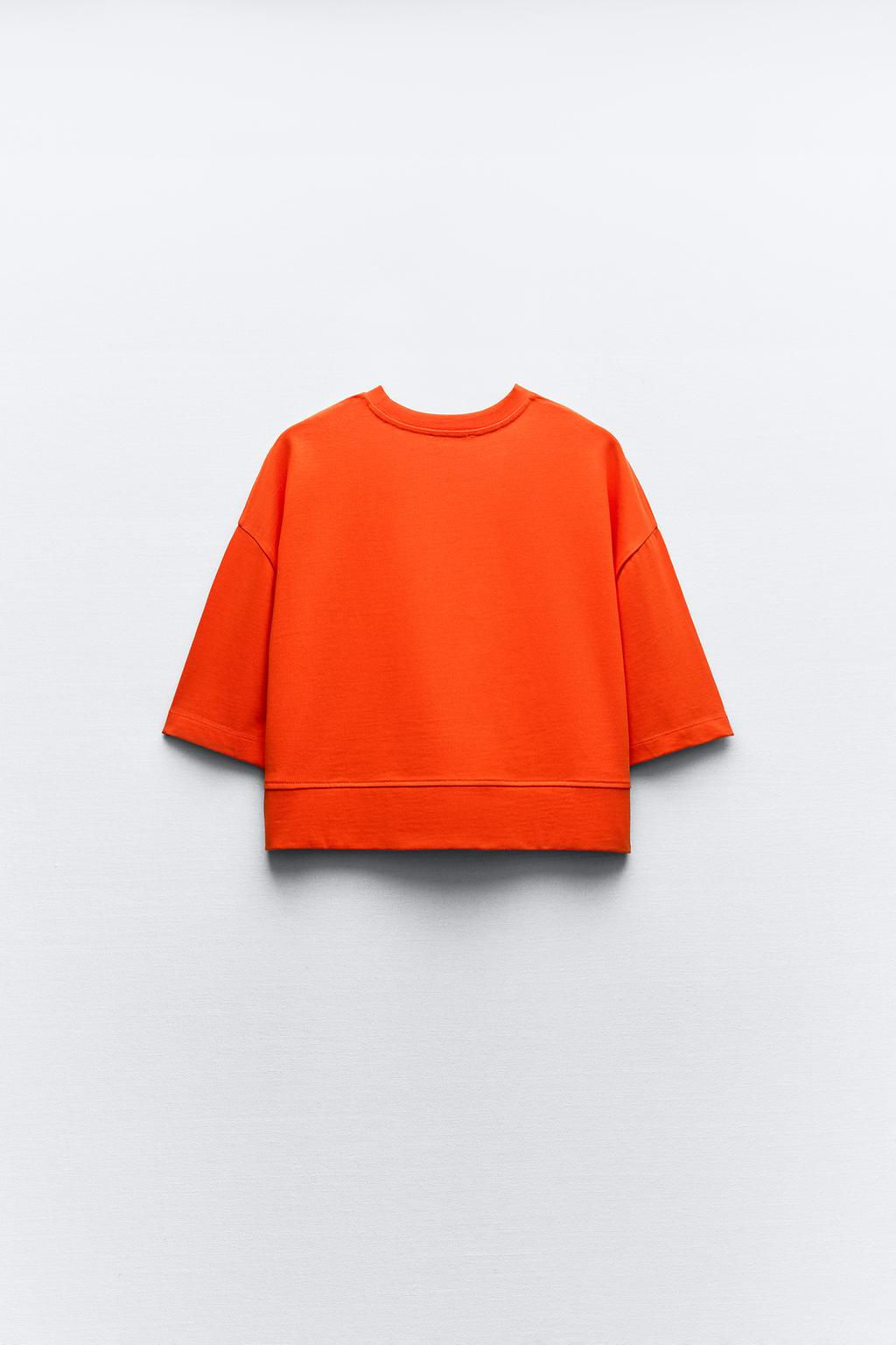 CROPPED T-SHIRT - Zara фото 17