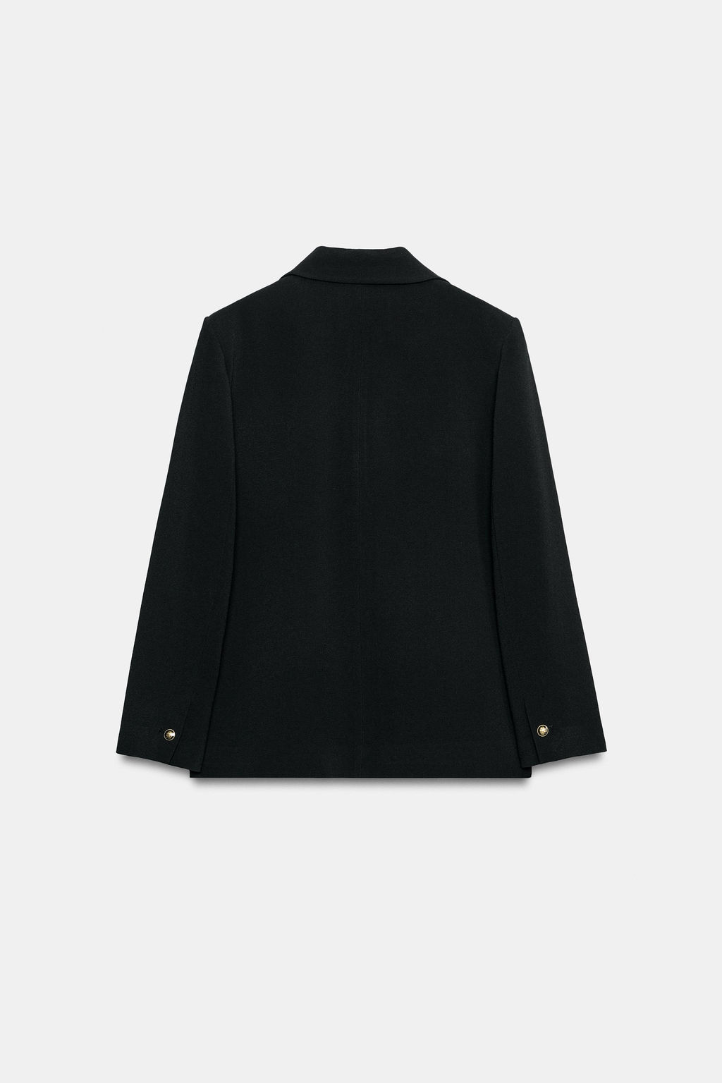 BLAZER RECTA BOTONES ZW COLLECTION / Negro - Zara фото 5