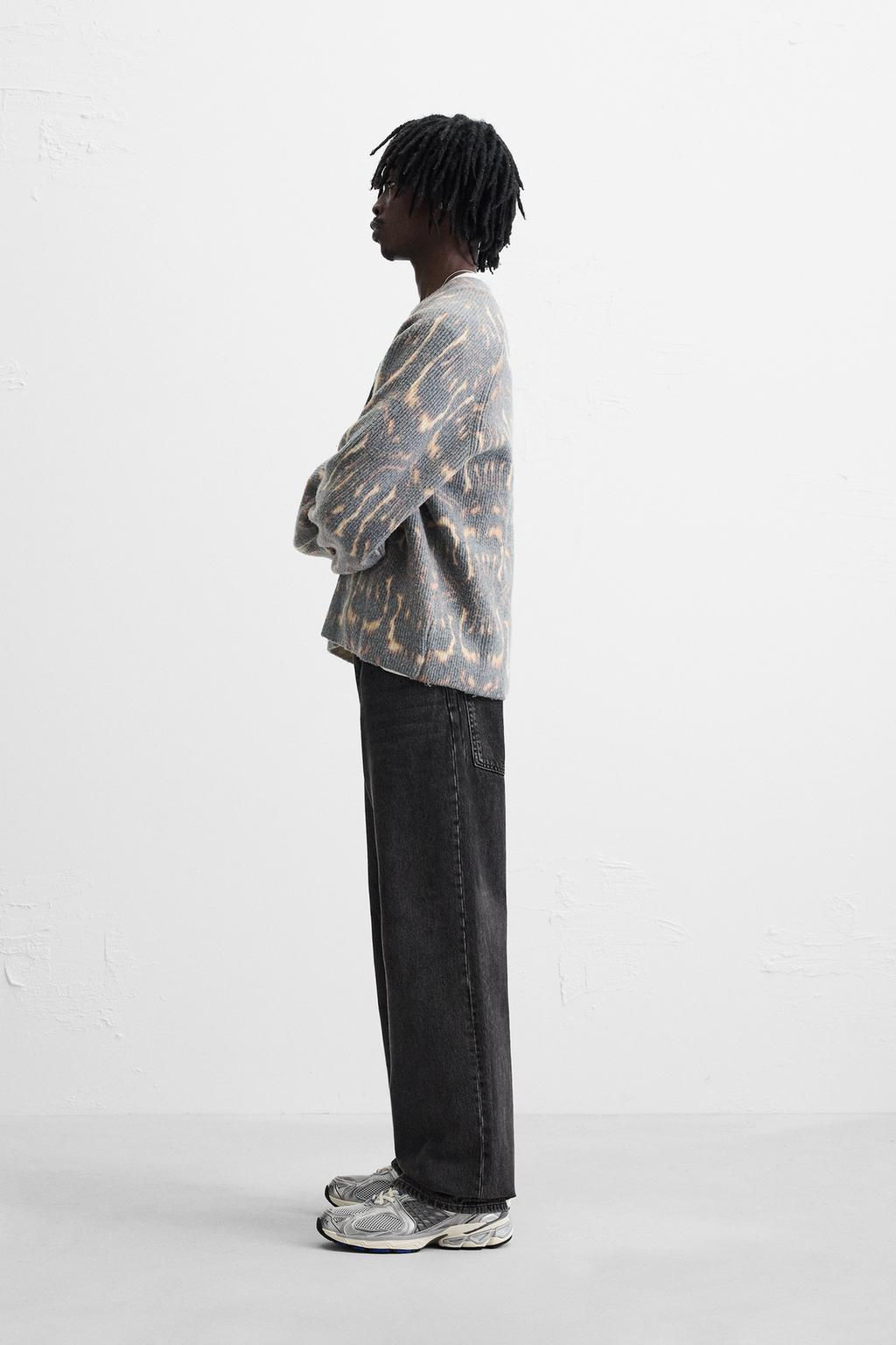 ABSTRACT PRINT CARDIGAN - Zara фото 4