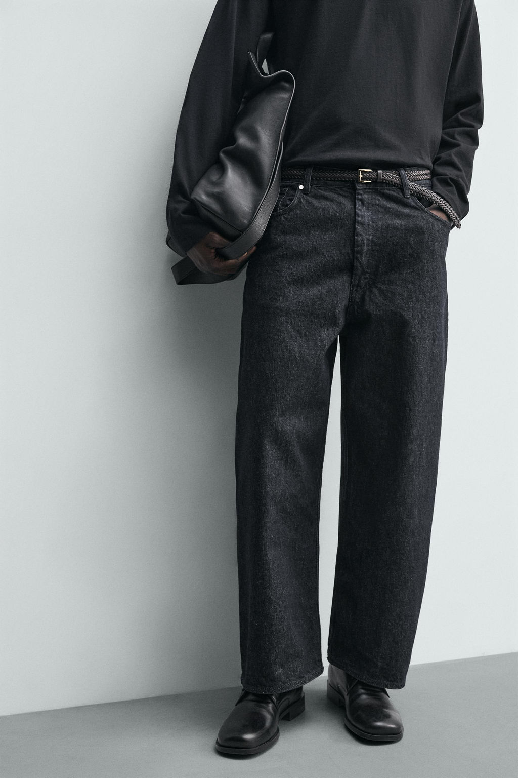 WIDE-LEG JEANS - Zara фото 15