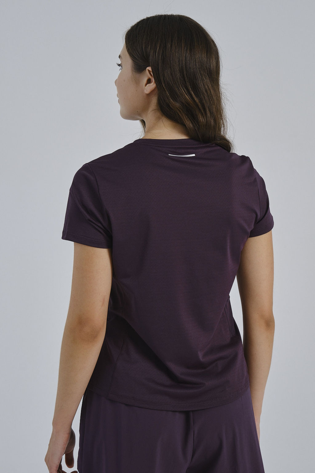 Футболка Темно-фиолетовый ADVANCED RUNNING SS Tee