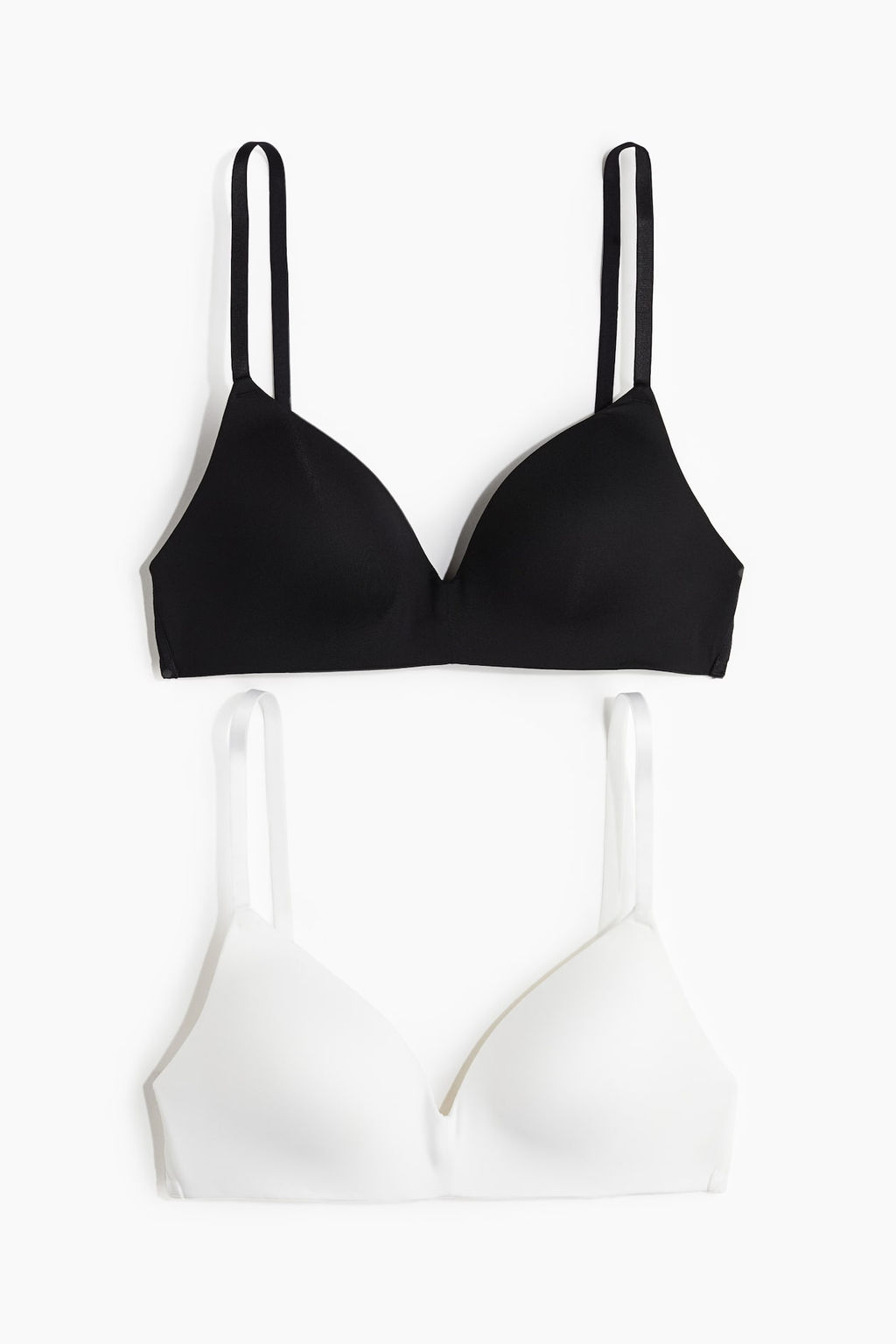 Pack de 2 sujetadores de microfibra sin aros - H&m фото 5
