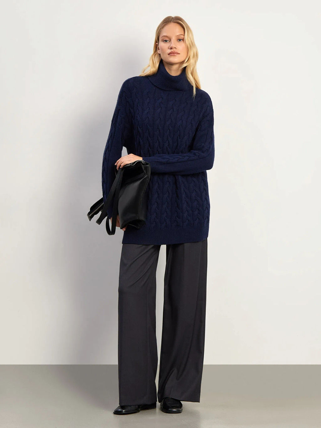 Свитер с содержанием кашемира B2667/naver - Emka фото 7