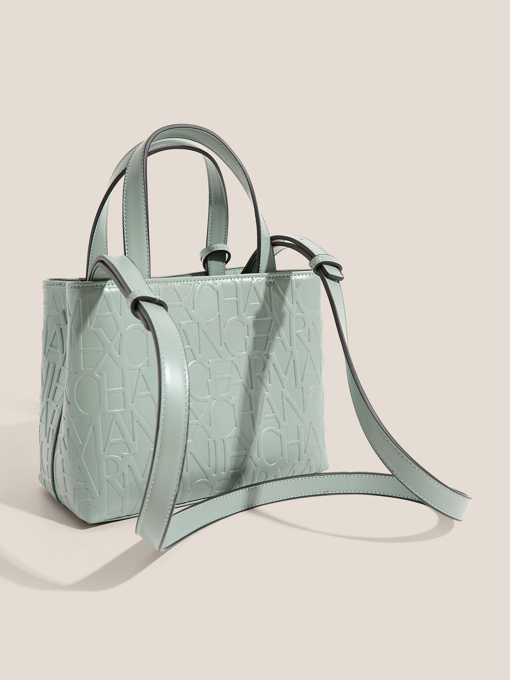 Женская сумка с ручками ARMANI EXCHANGE LIZ Артикул 4361230, фисташковый  фото 3