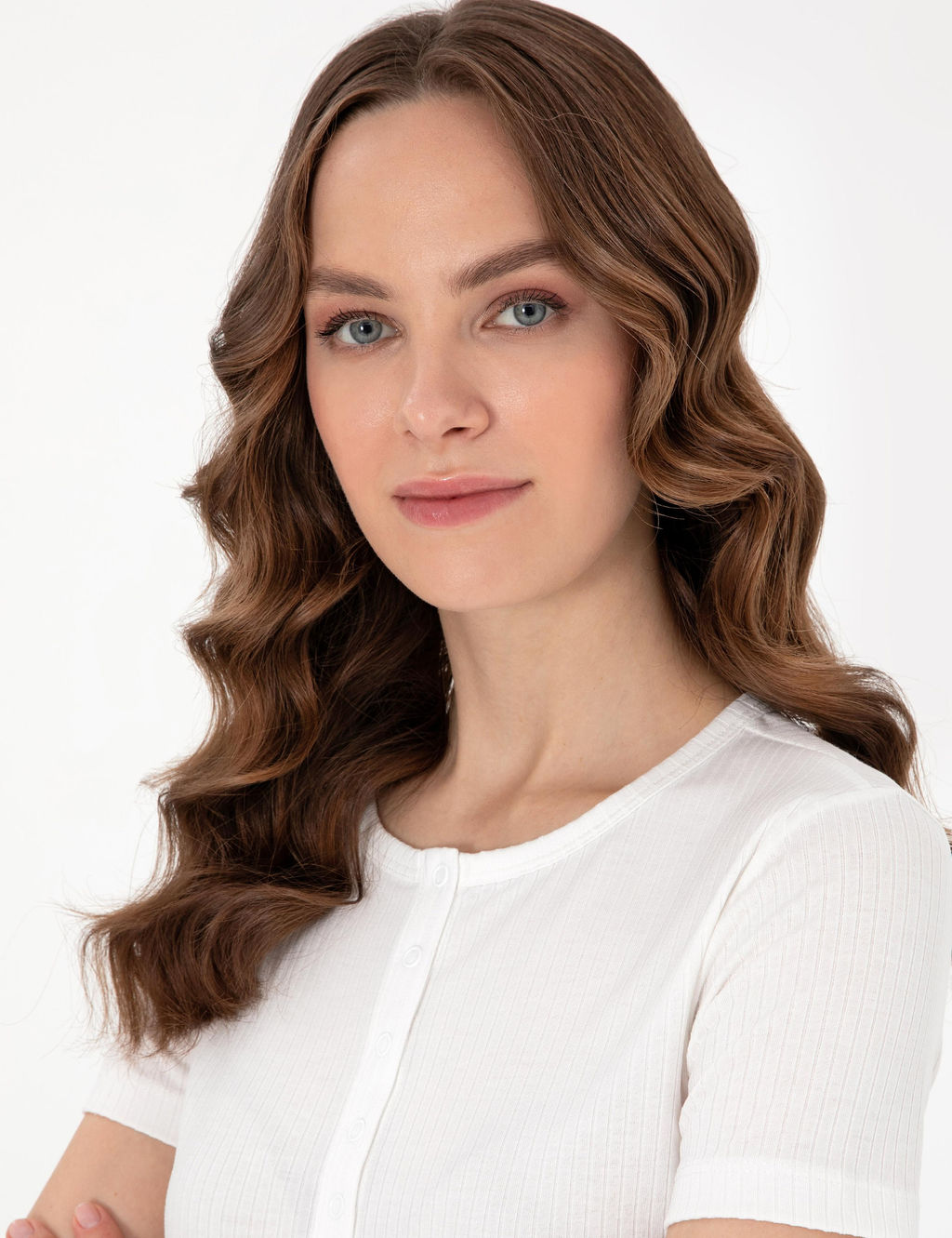 Beyaz K_sakollu Pijama Tak_m_ - Pierre cardin фото 2