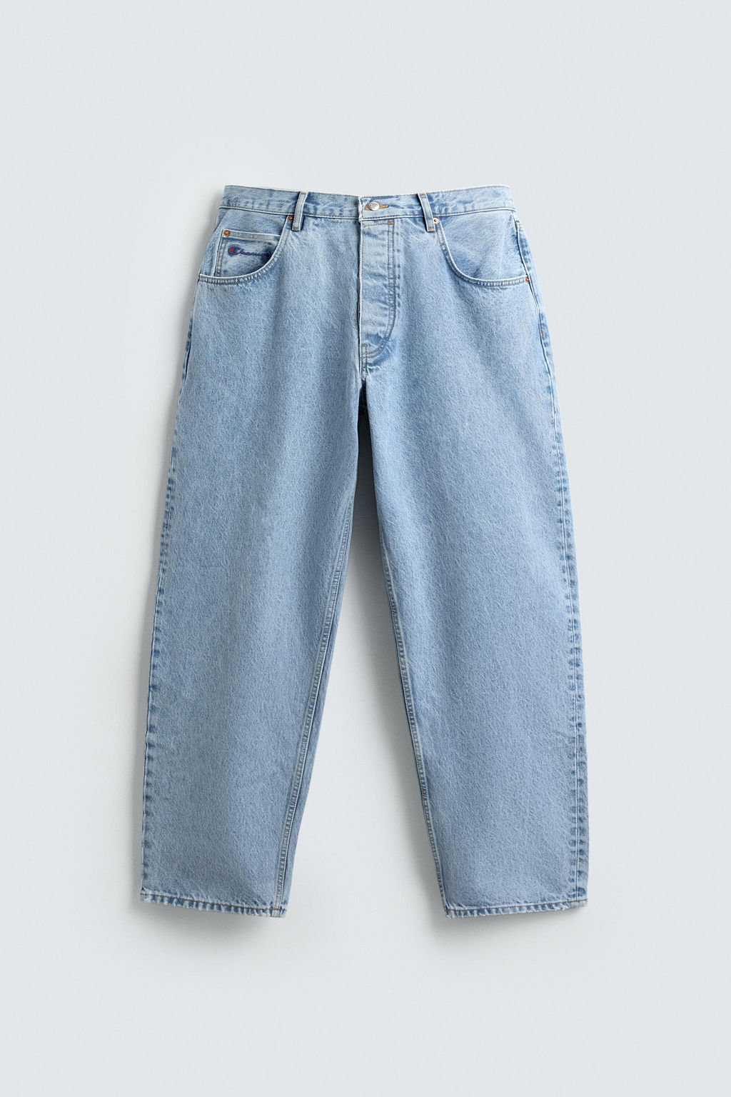LOOSE TAPERED FIT JEANS CHAMPION® X ZARA  фото 7